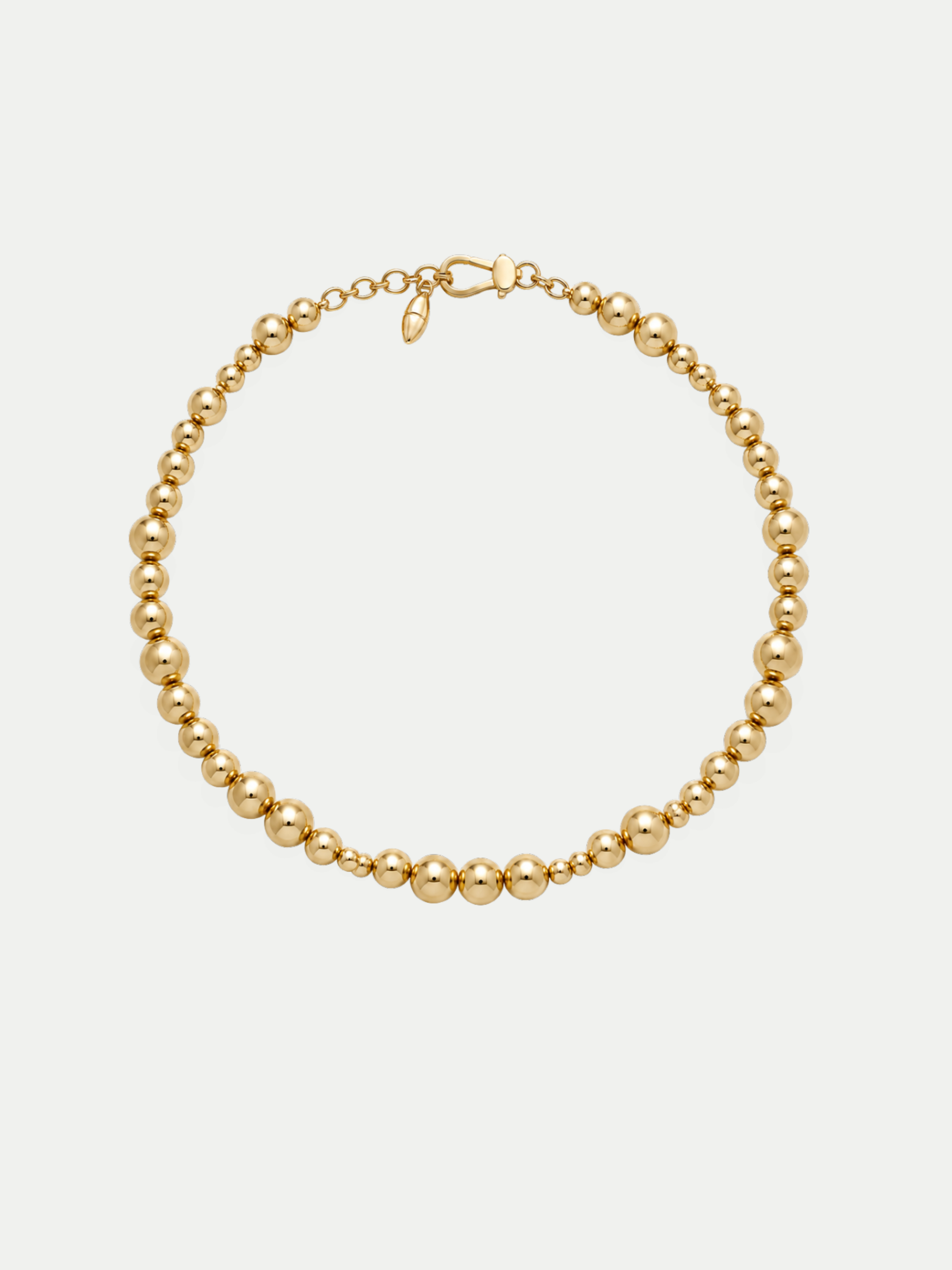 Alma Modern Orb Necklace - Gold (06/15 Delivery)