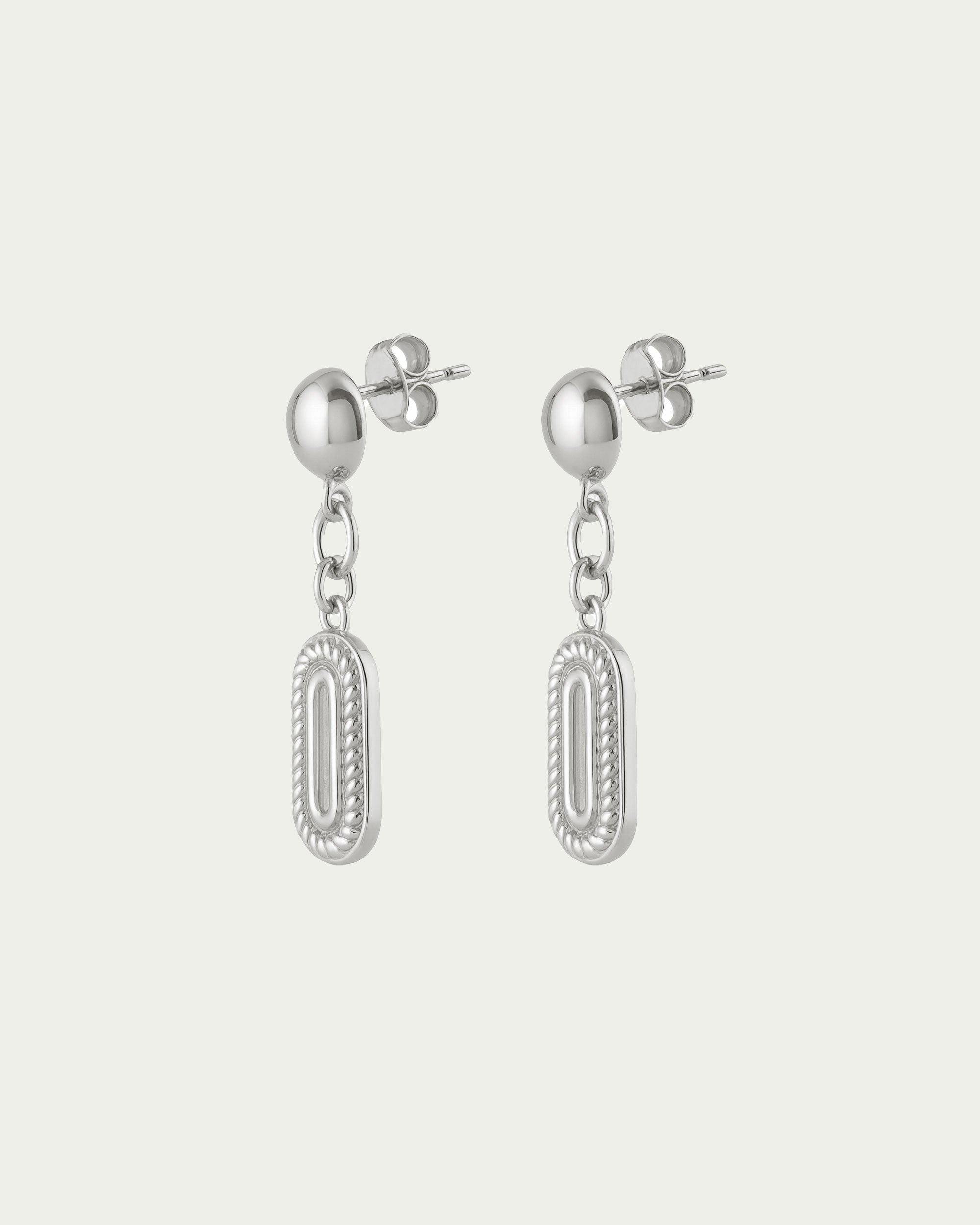 Greta Earrings Silver