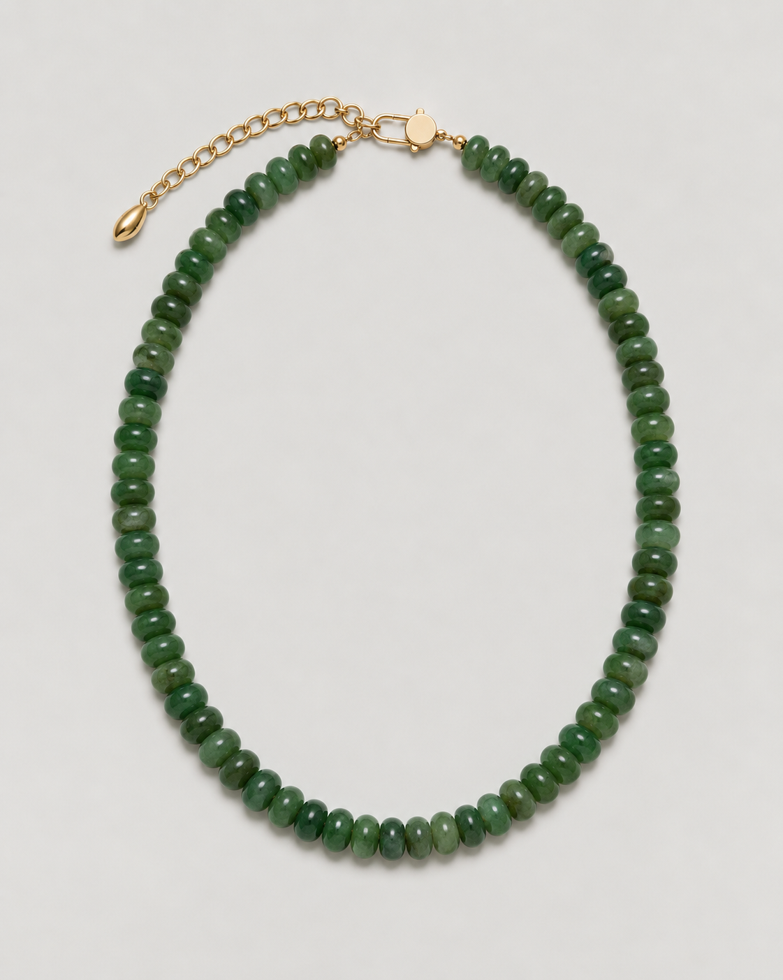 Eleni Necklace - Green Onyx