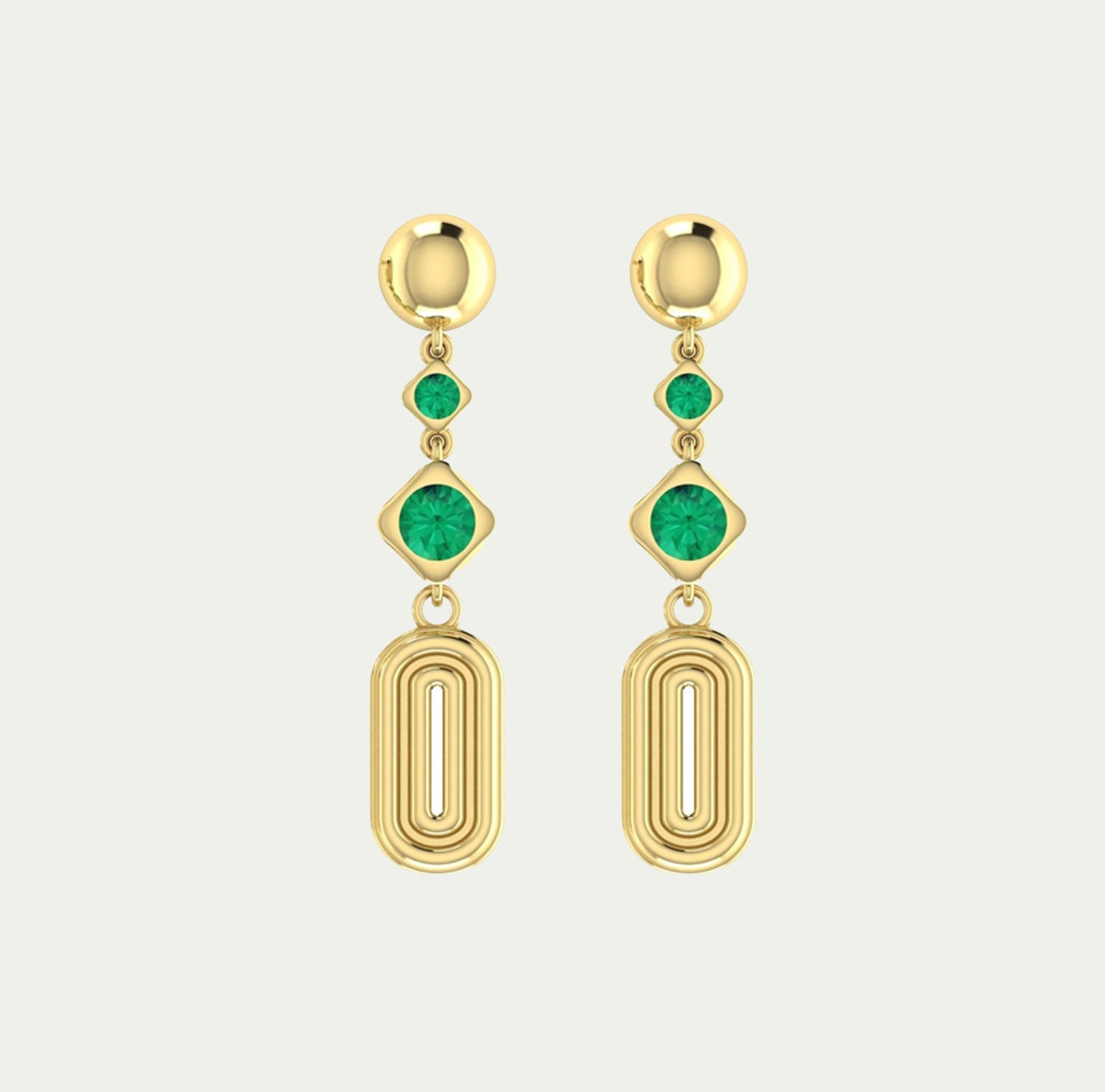 Louis Deco Drops - Gold