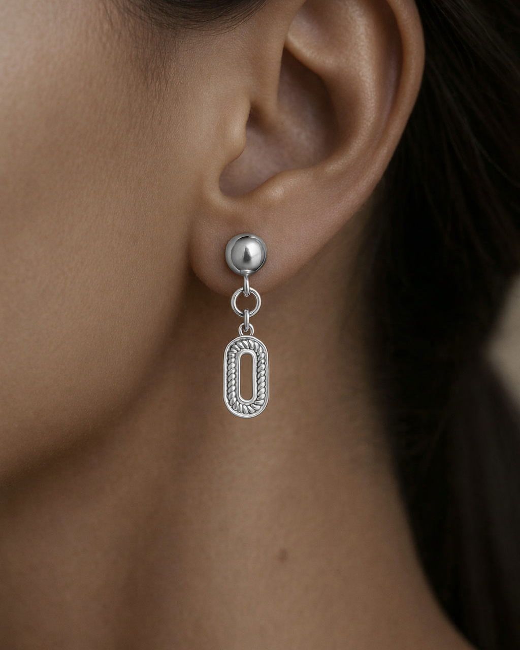 Greta Earrings Silver