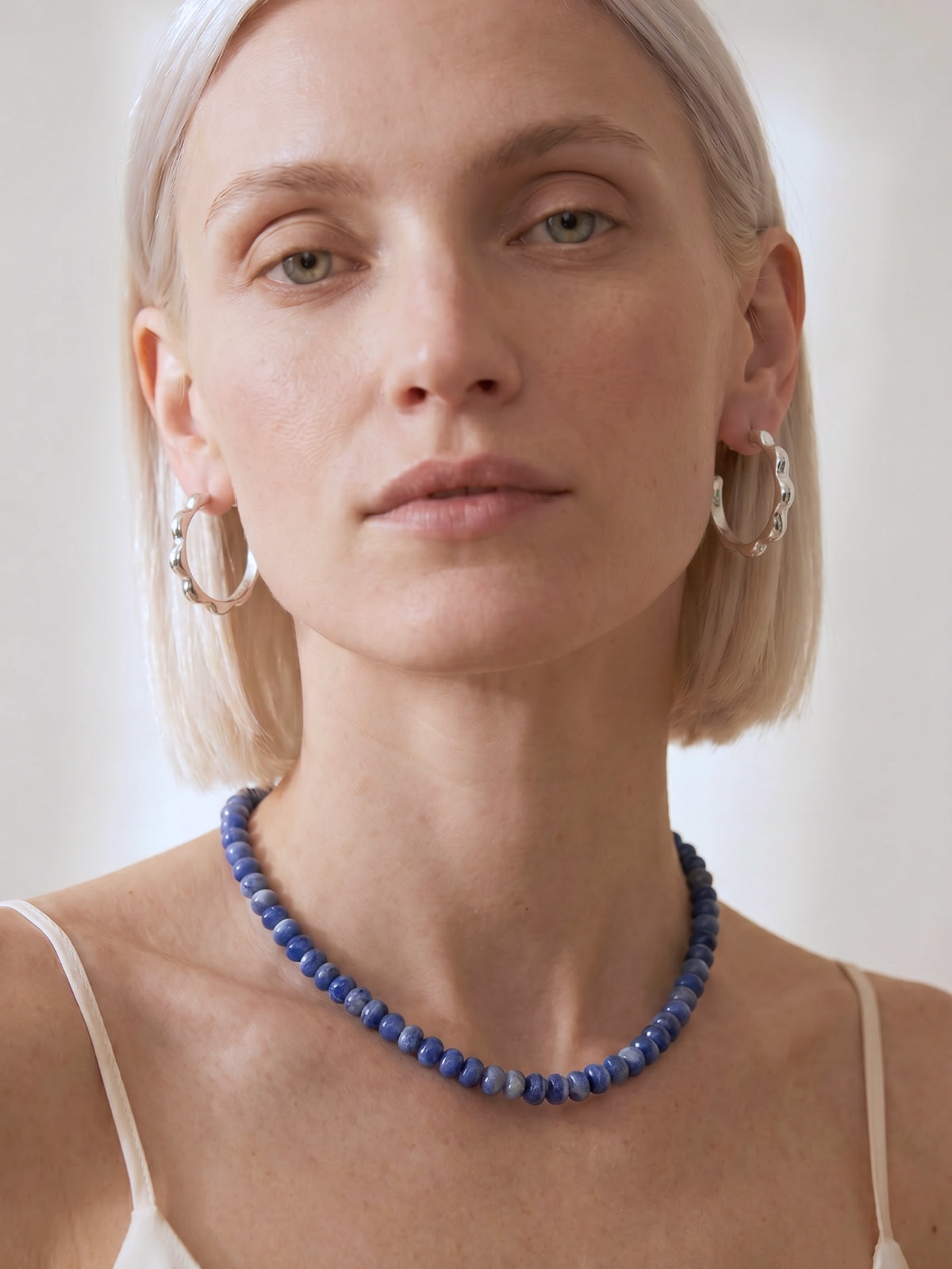 Eleni Necklace - Sodalite