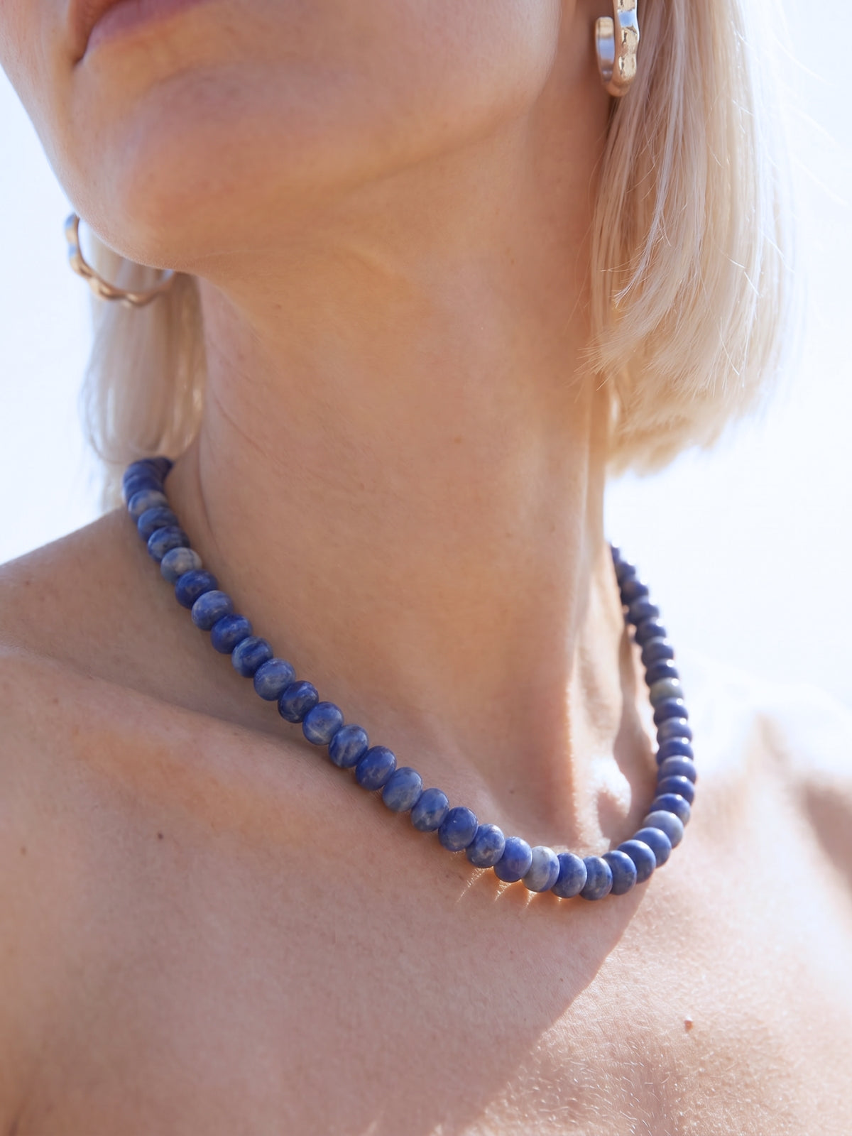 Eleni Necklace - Sodalite