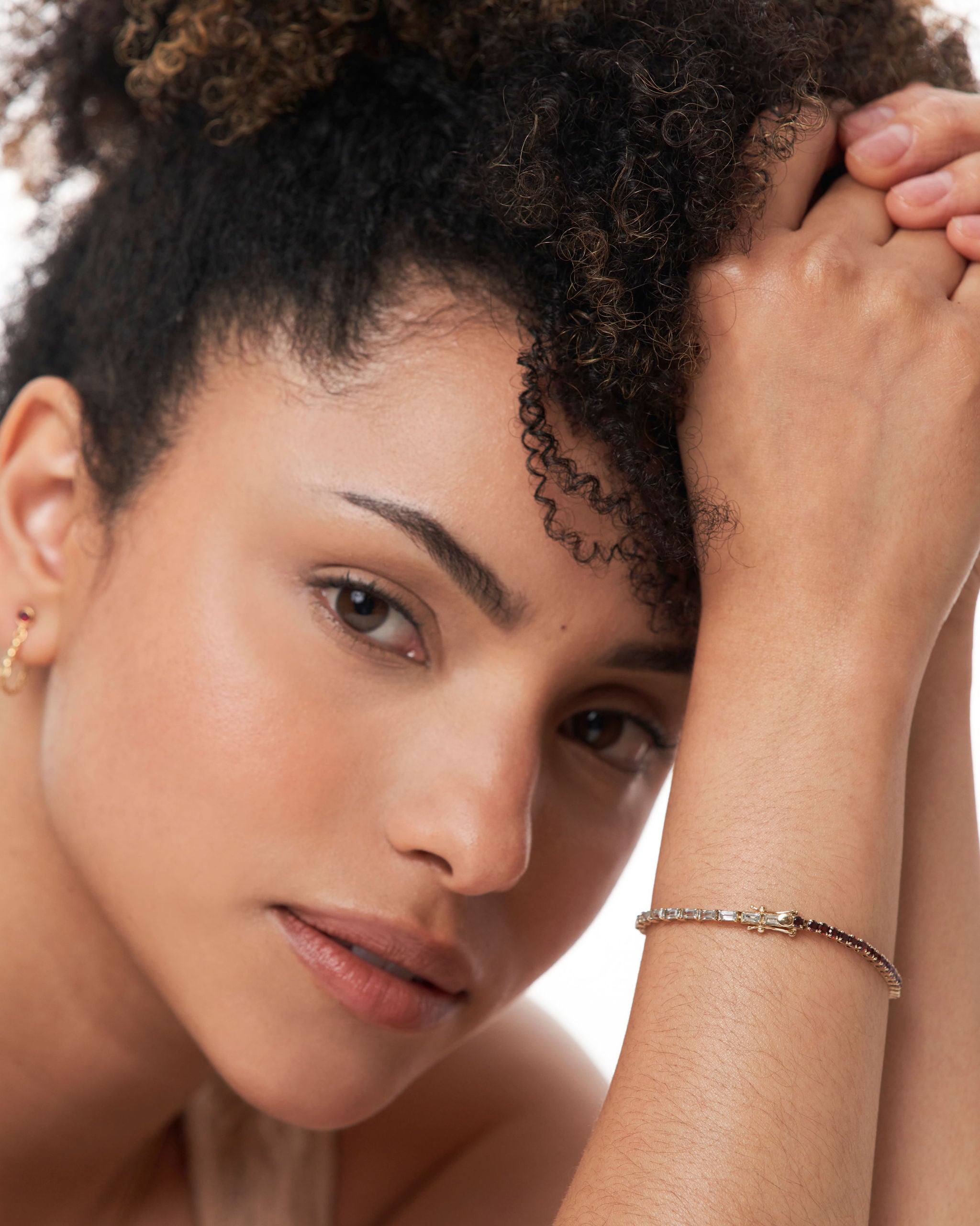 Jessica Tennis Bracelet - Tourmaline Ombre