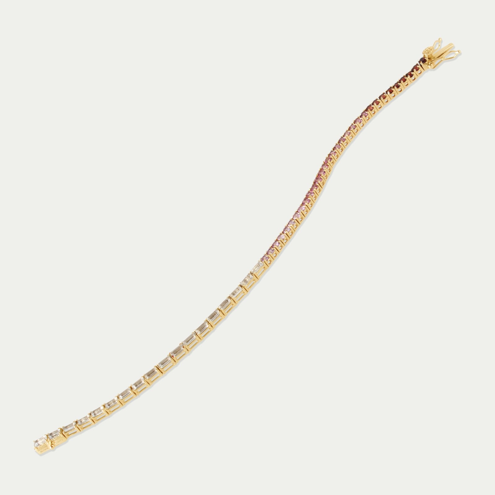 Jessica Tennis Bracelet - Tourmaline Ombre