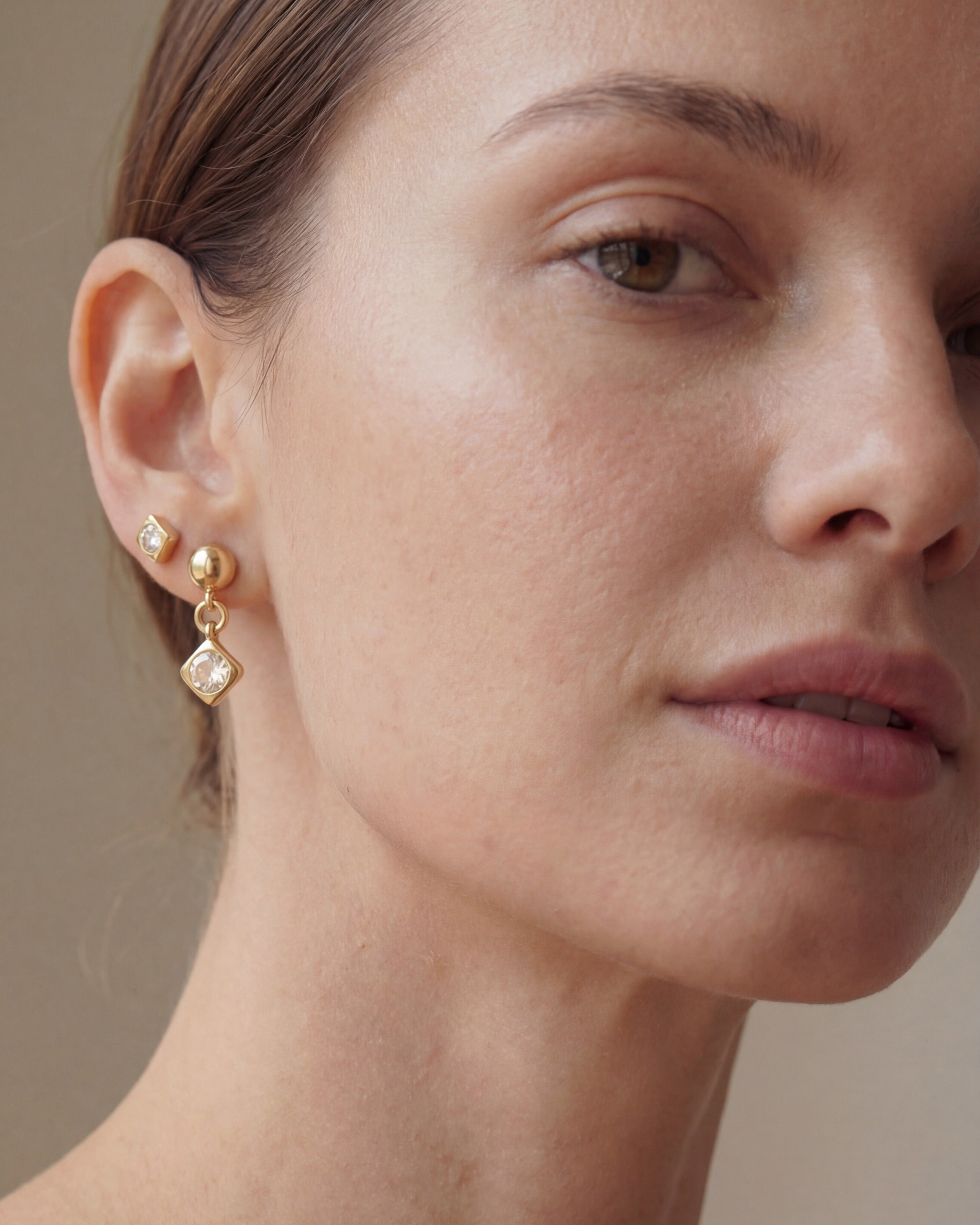 Lela Drop Earrings - Citrine