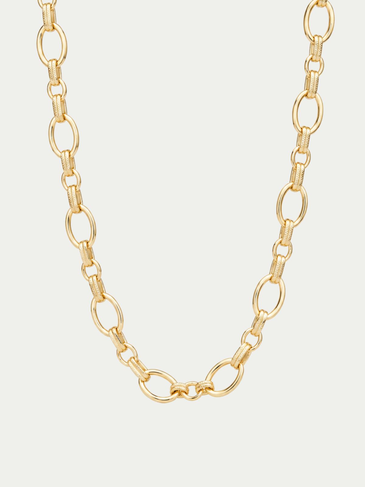 Nora Chain Necklace Black Onyx