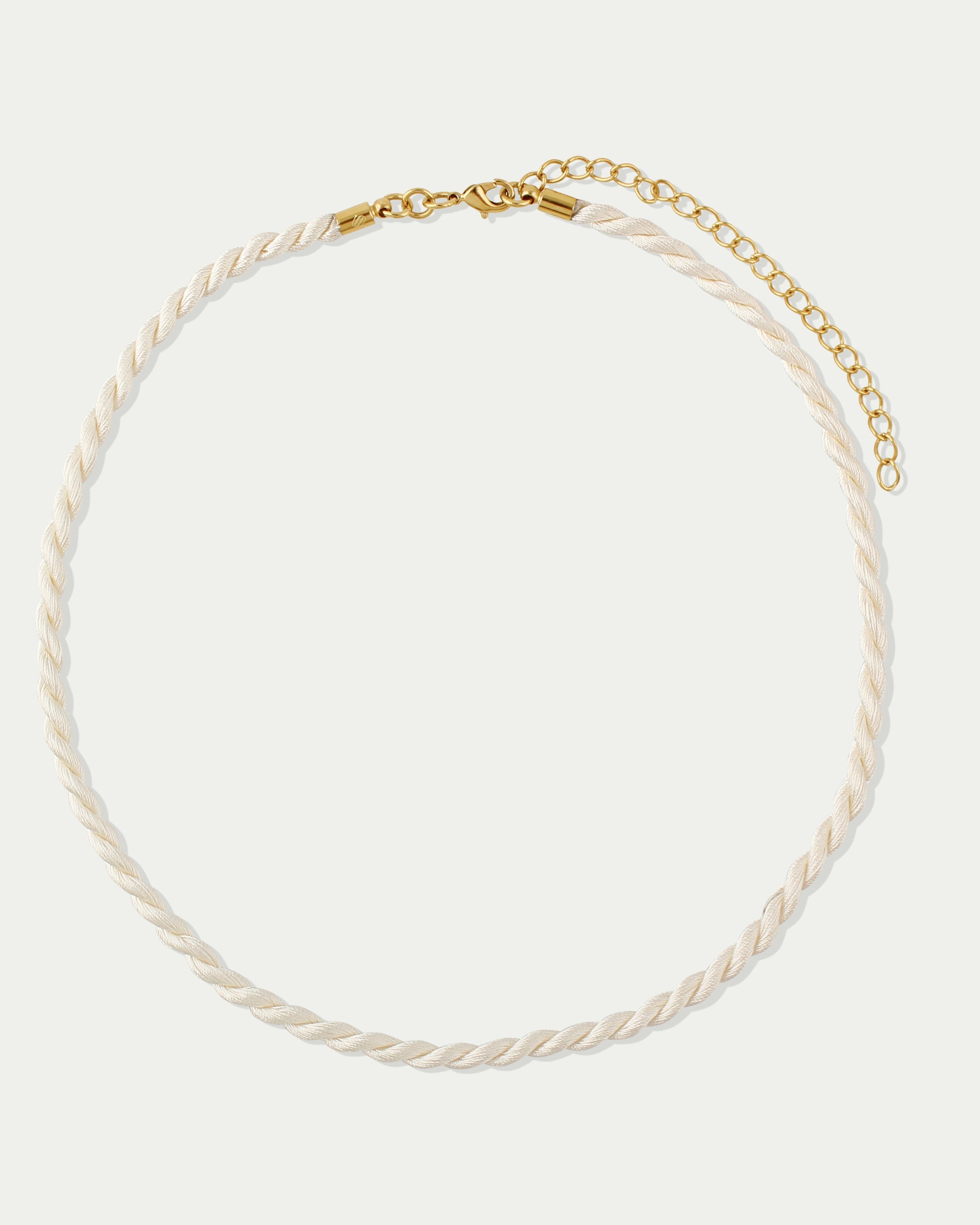 Silk Ivory Cord - 16-18 Long