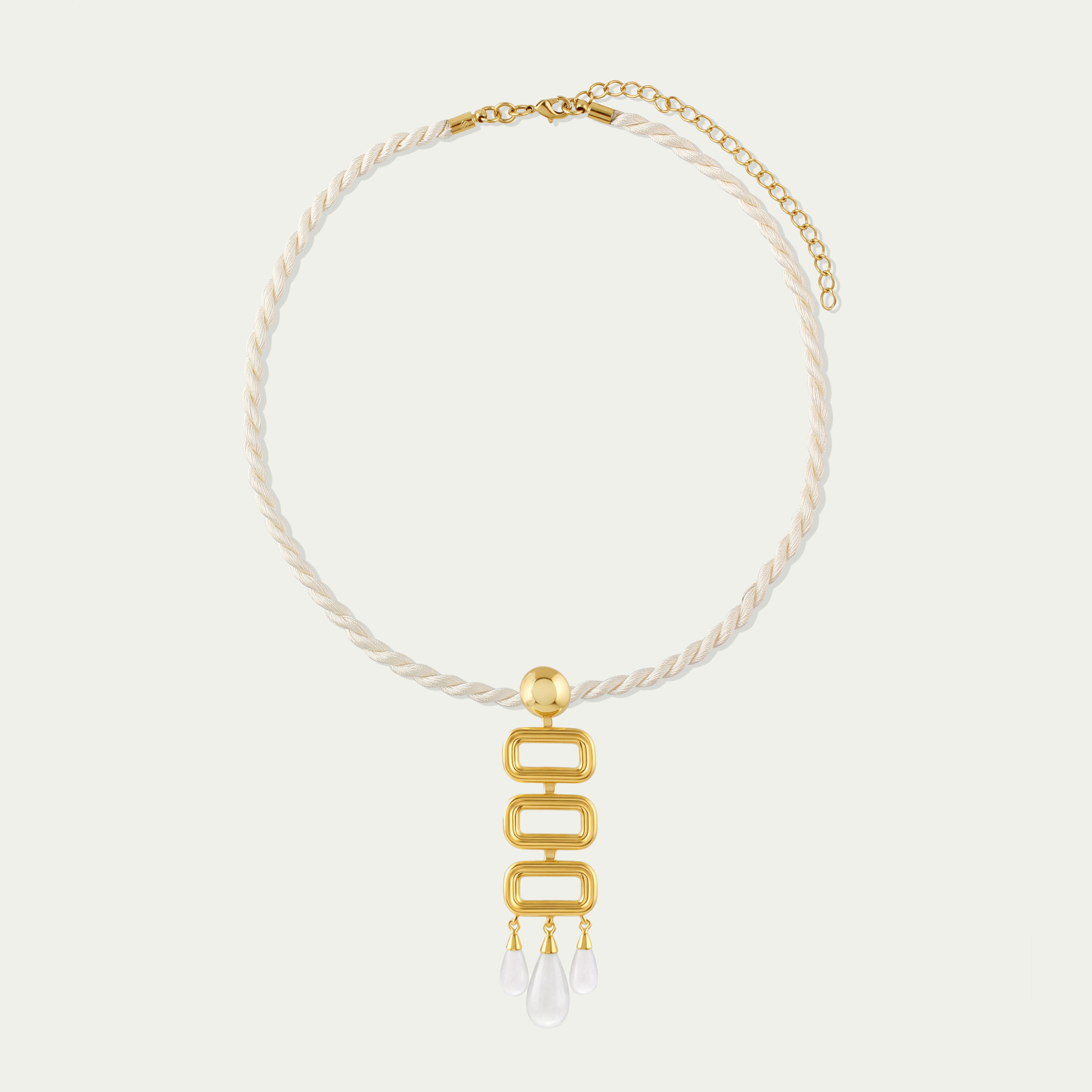 Silk Ivory Chord - 16-18 Long