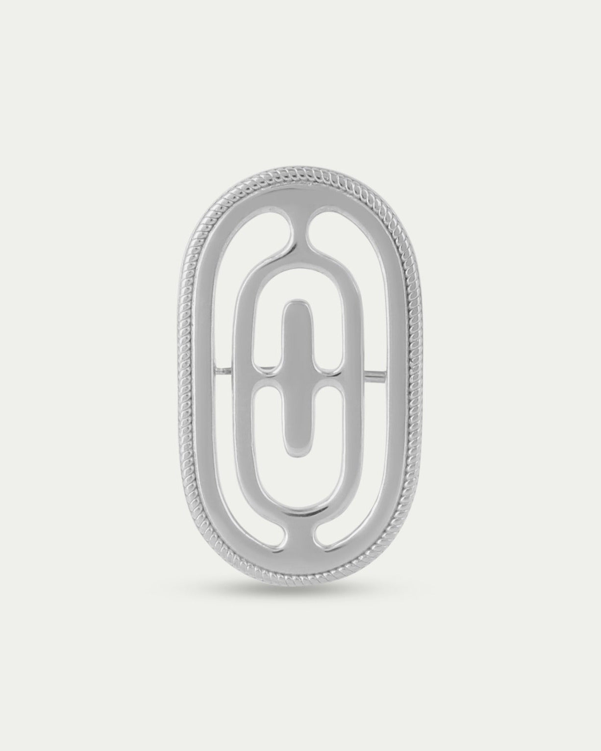 Large Eva Brooch/Pendant - Silver