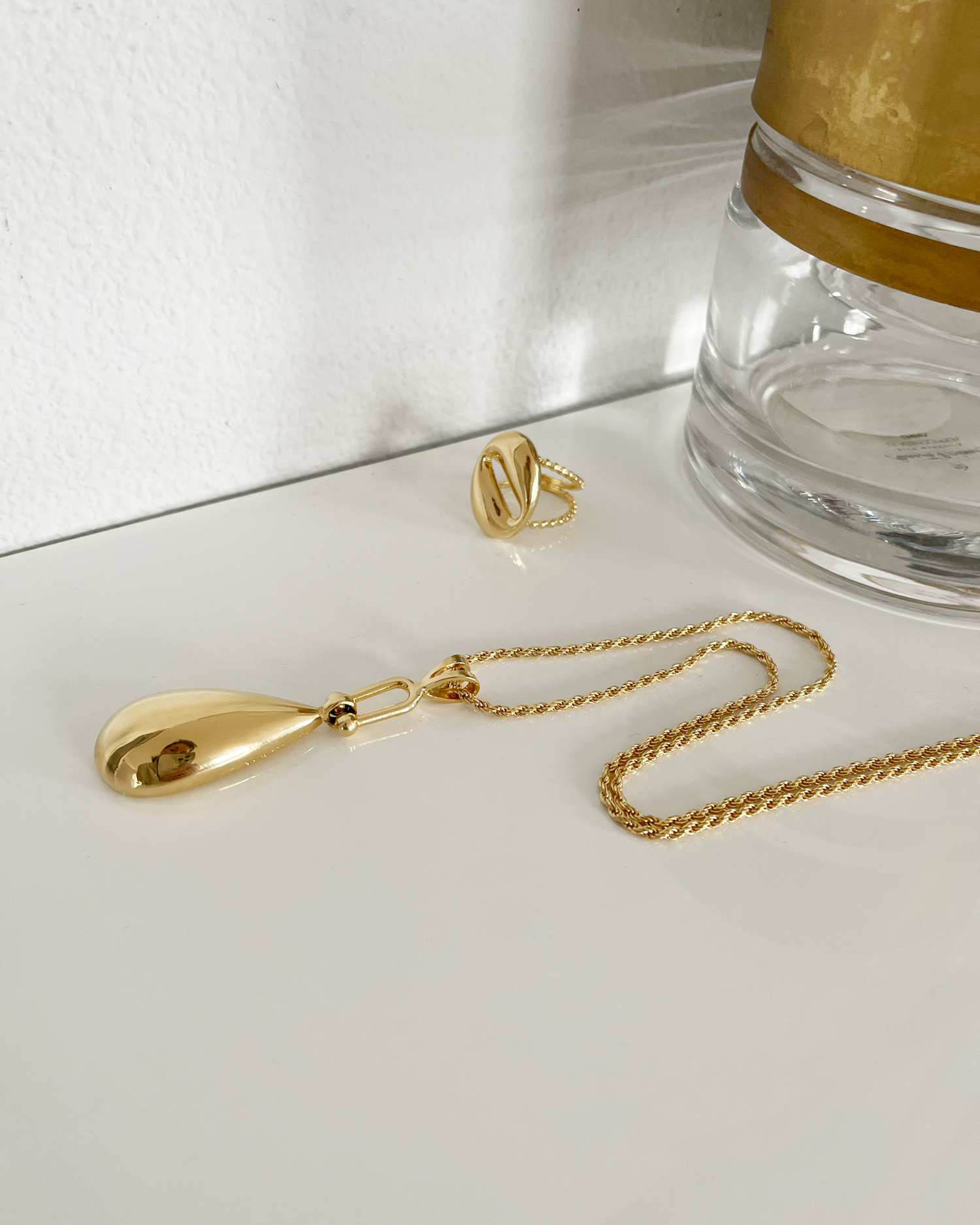 Jalia Pendant Gold