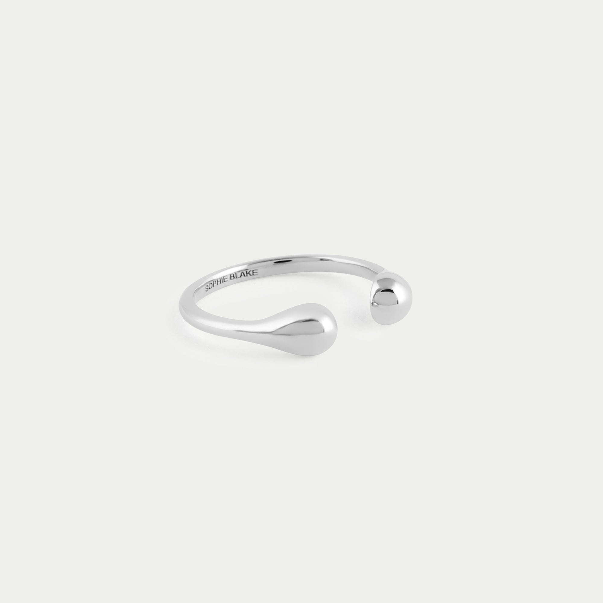 Sophie Blake grace ring 14k white gold