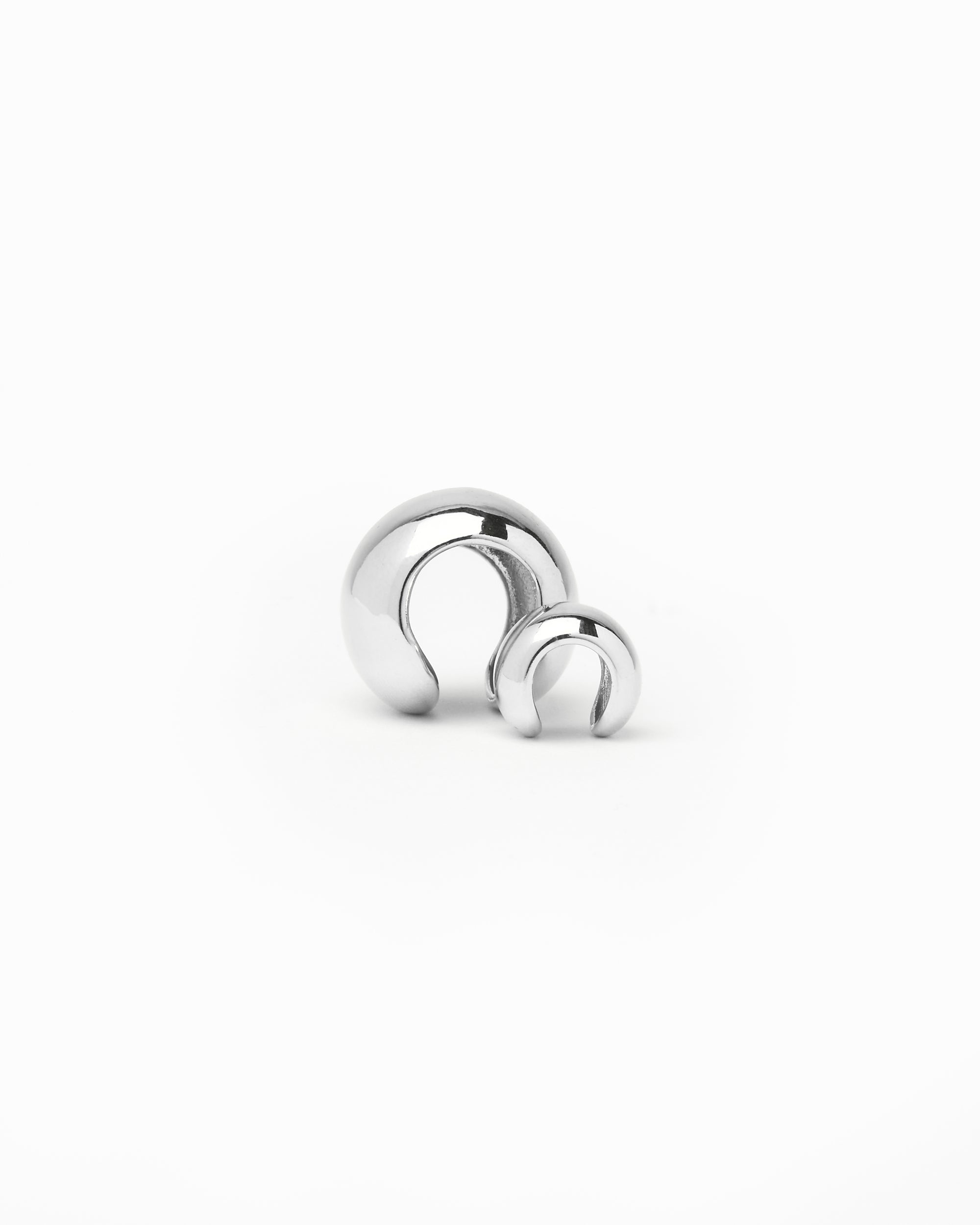 Leda Ear Cuff - Silver
