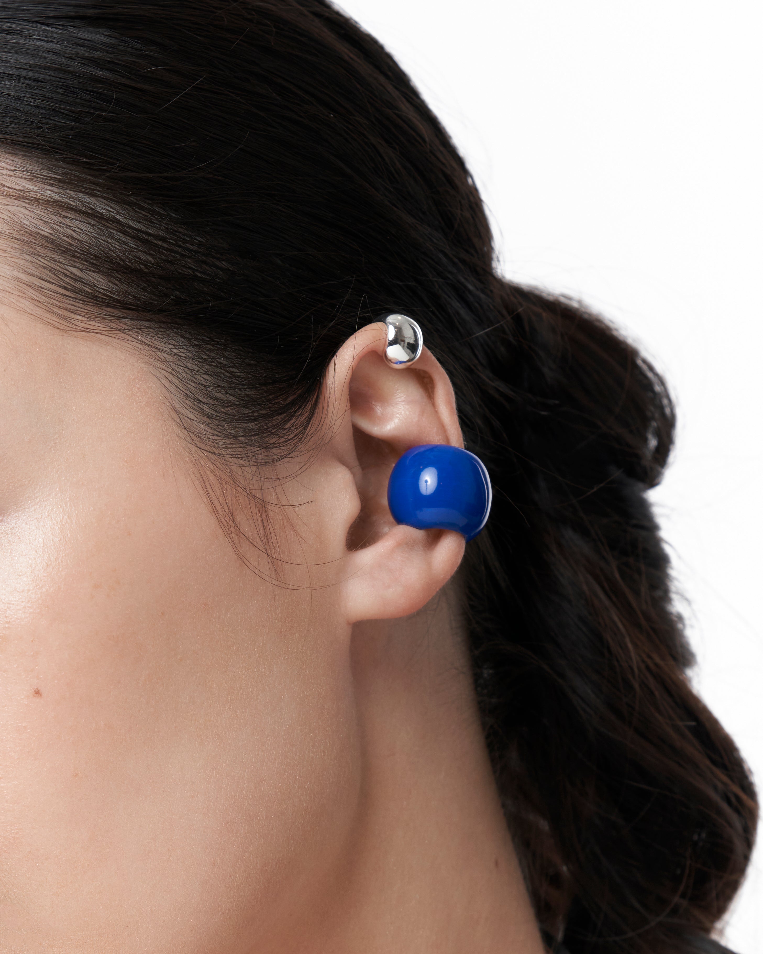 Lapis Blue Ear Cuff