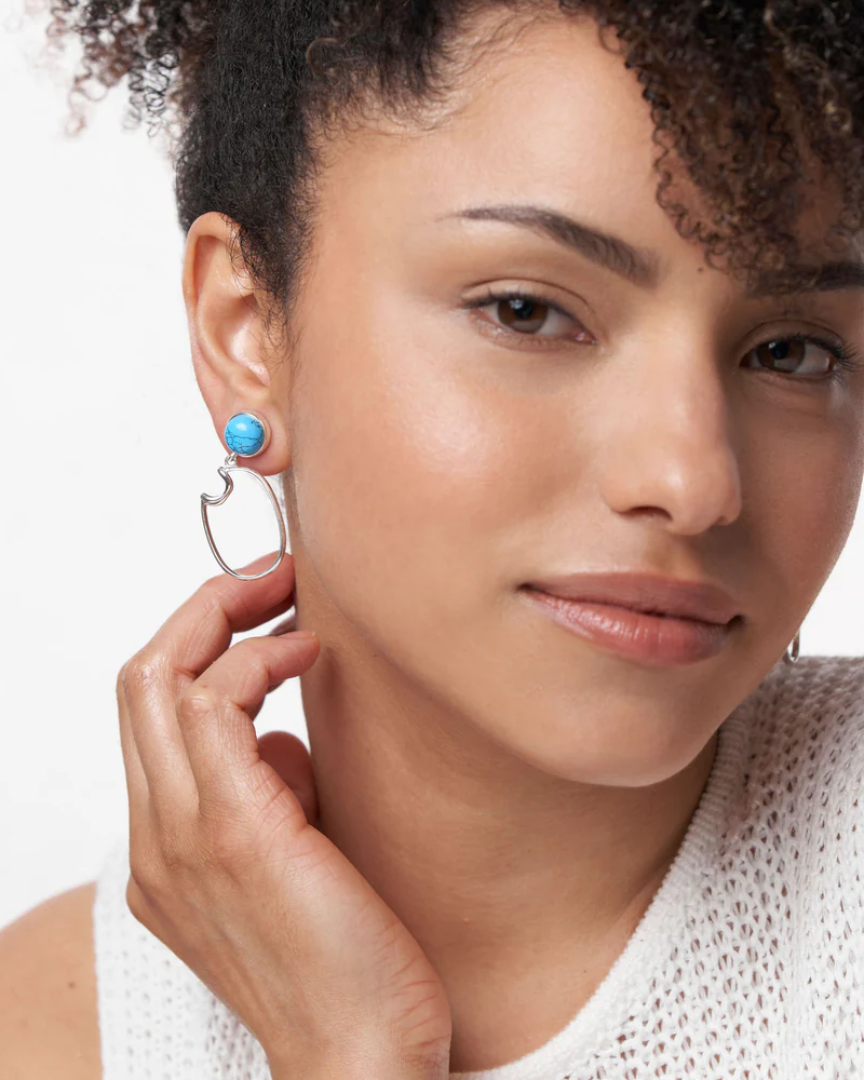Rumor Earrings Turquoise