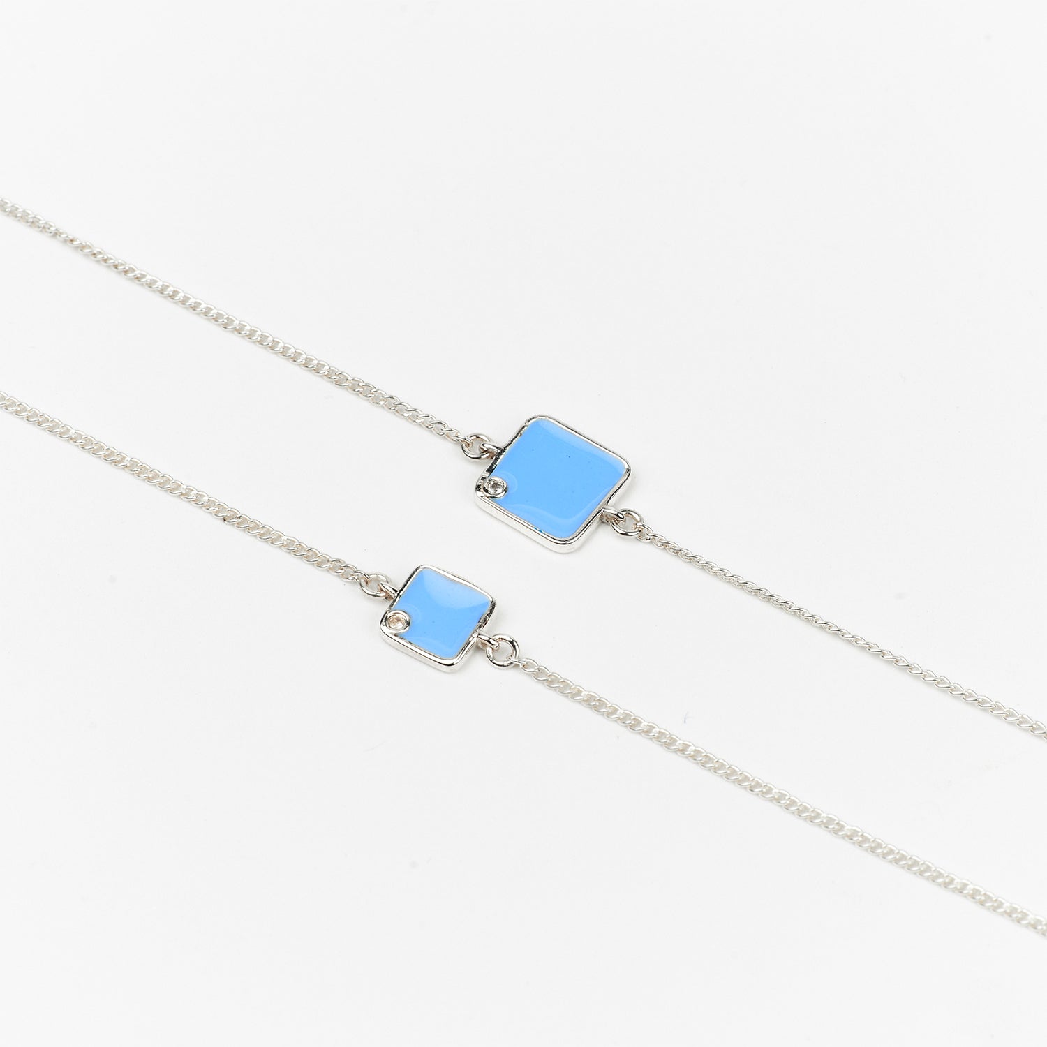 Madeline Bracelet Set Peri Blue