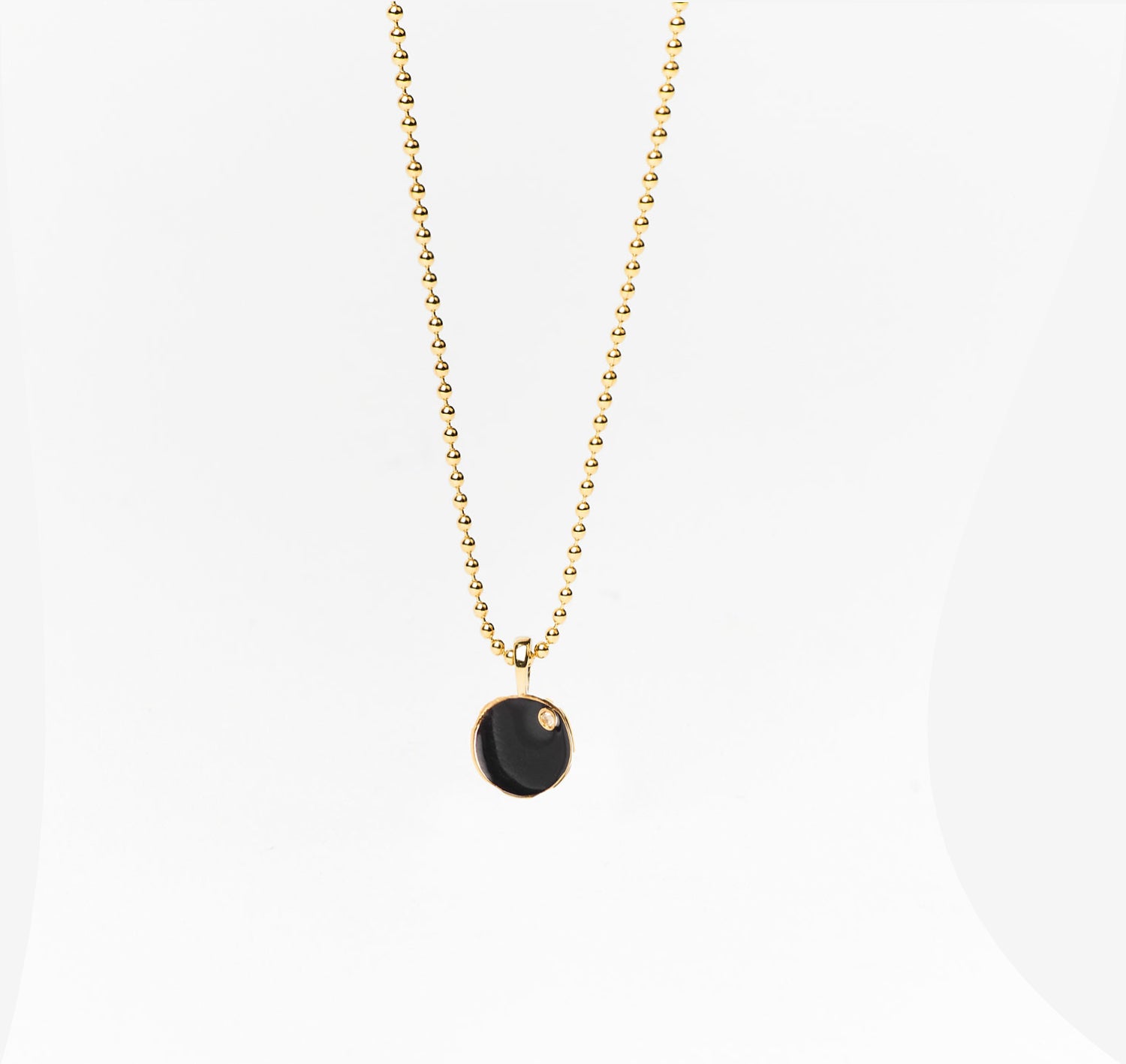 Celiine Necklace Black