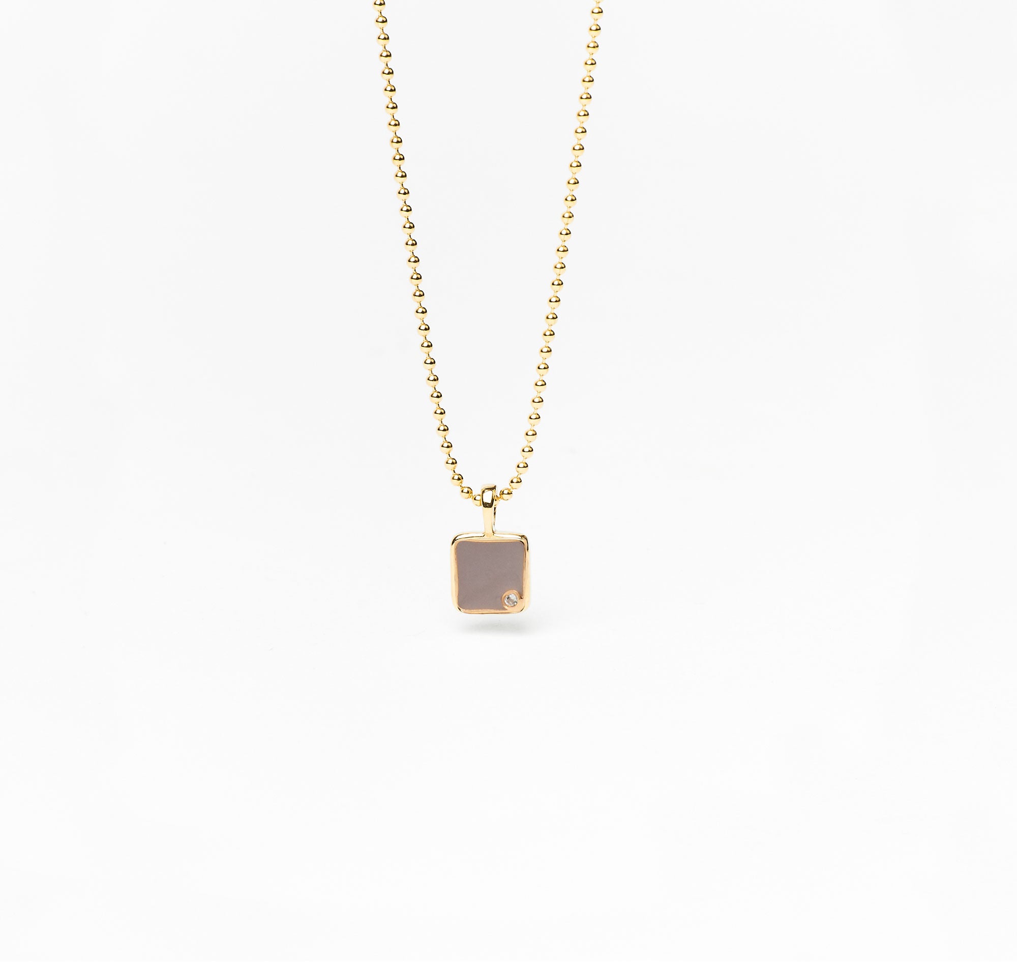 Madeline Necklace Nude