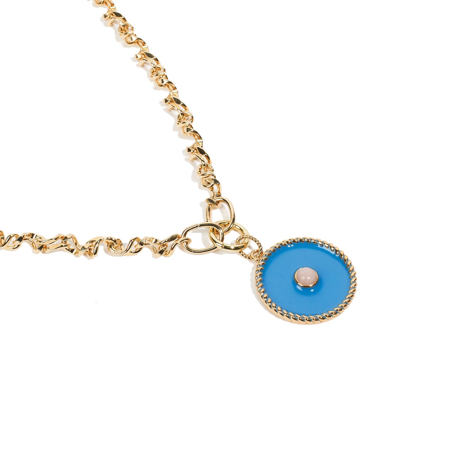 Ella Pendant Bijoux Blue -925 Sterling Silver - SOPHIE BLAKE NY