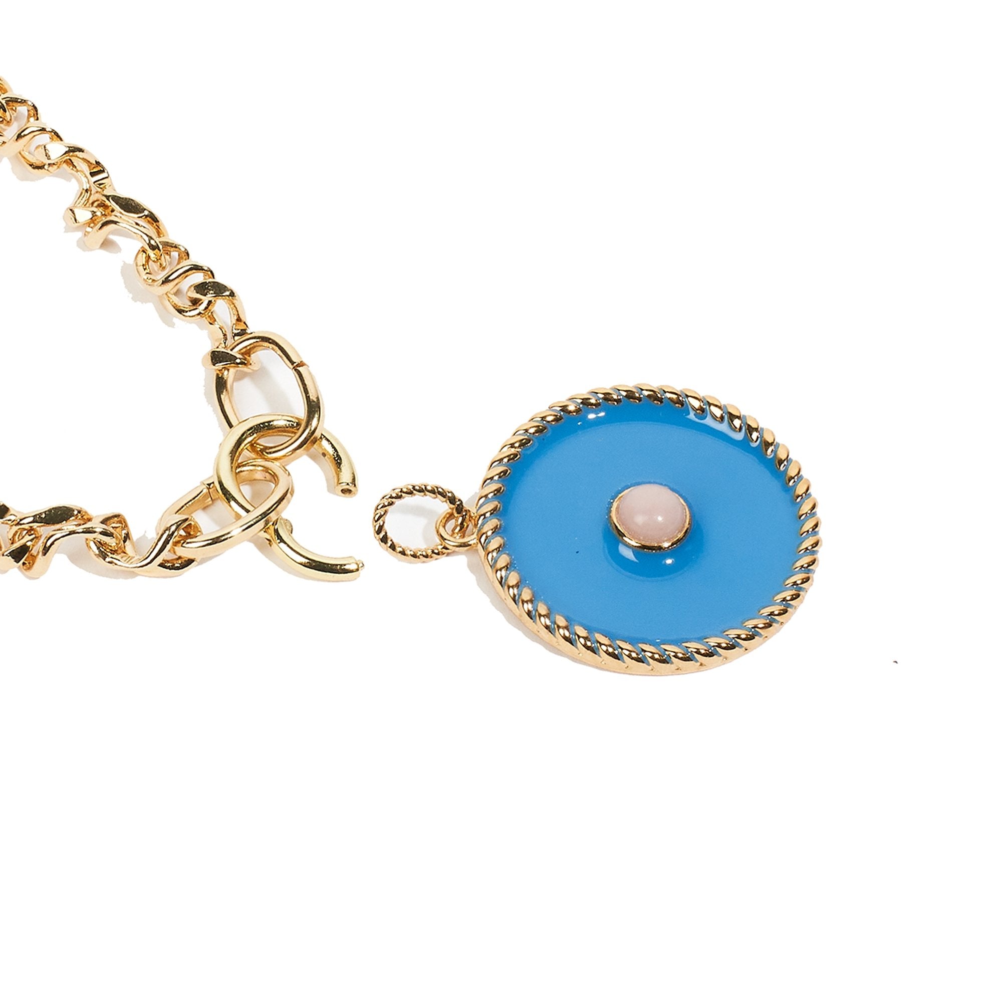 Ella Pendant Bijoux Blue -925 Sterling Silver - SOPHIE BLAKE NY