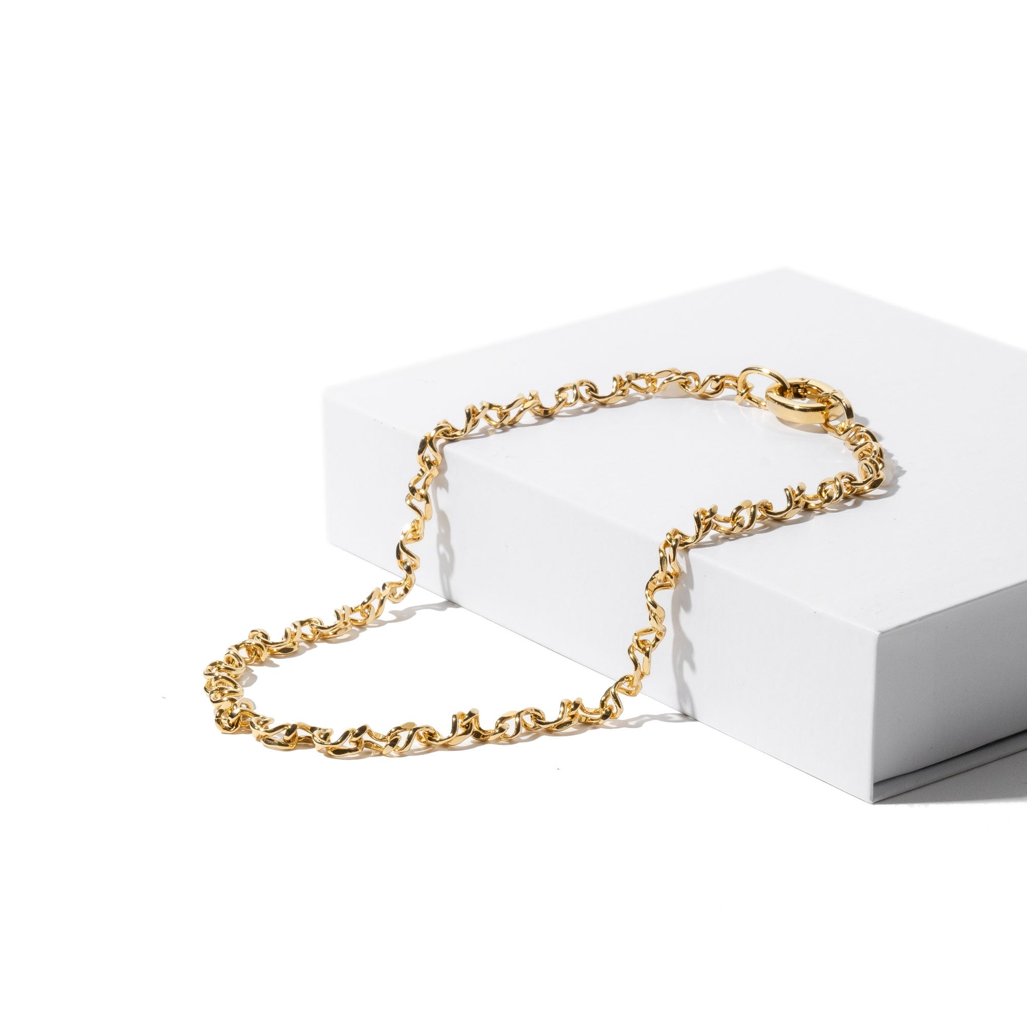 Iris Necklace Large - 14k Gold Plate - SOPHIE BLAKE NY