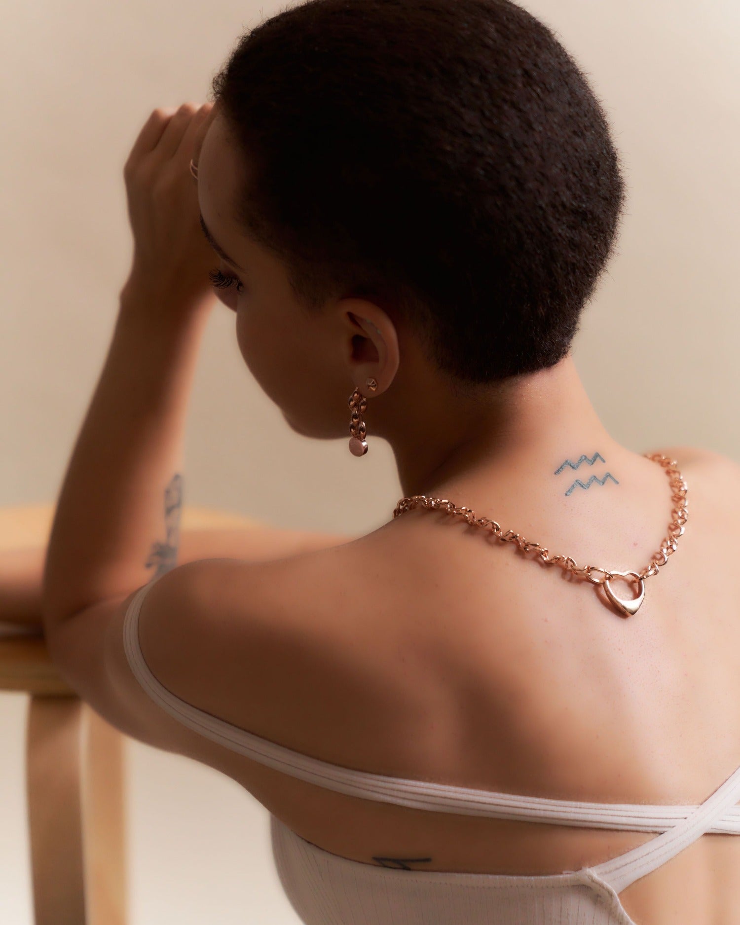 Iris Necklace Large - 14k Gold Plate - SOPHIE BLAKE NY