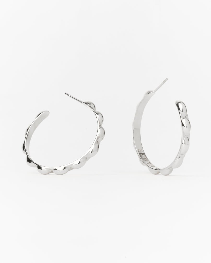 Large Selena Hoops - 925 Sterling Silver - SOPHIE BLAKE NY