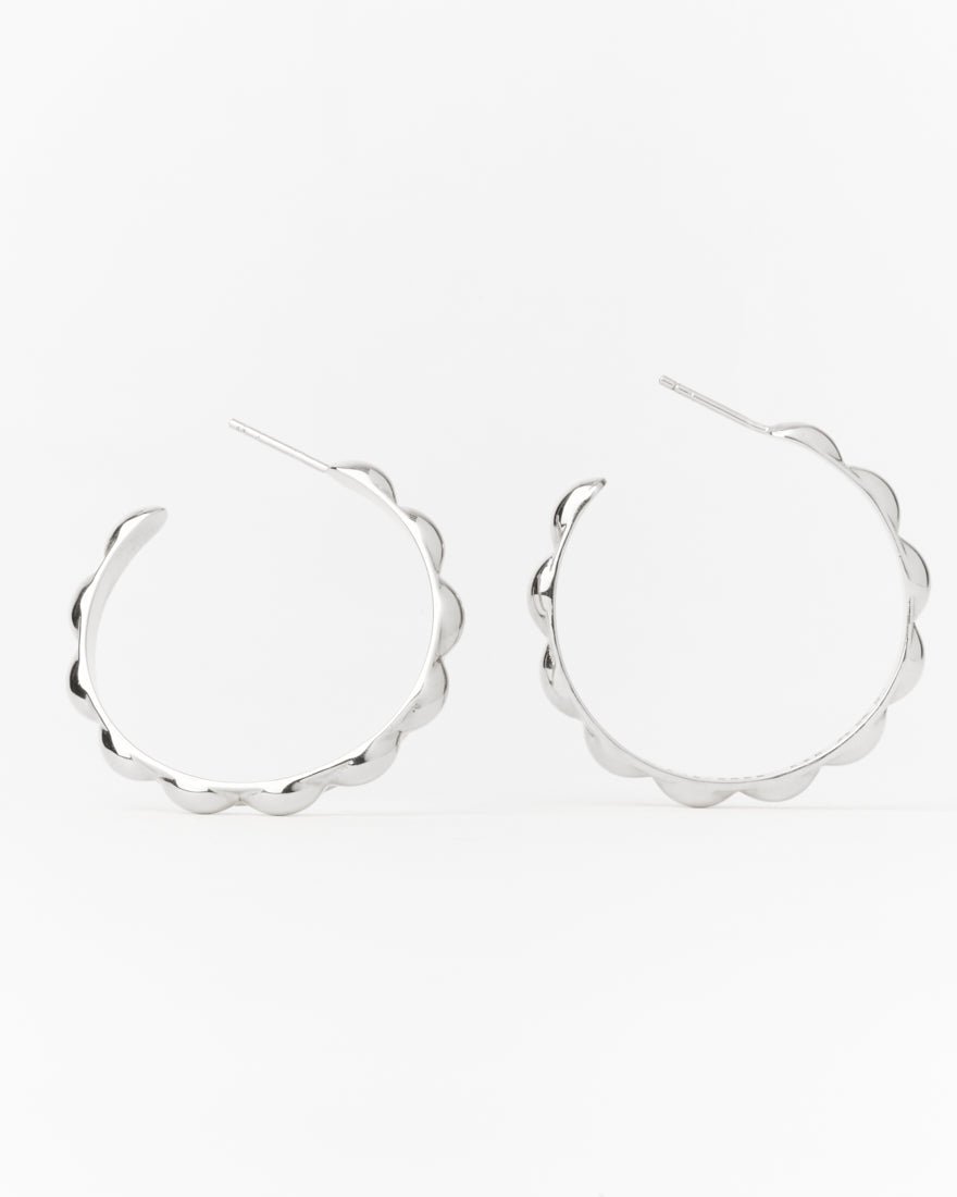 Large Selena Hoops - 925 Sterling Silver - SOPHIE BLAKE NY