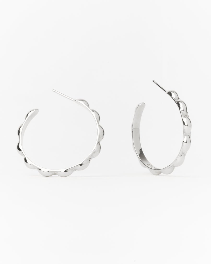 Large Selena Hoops - 925 Sterling Silver - SOPHIE BLAKE NY