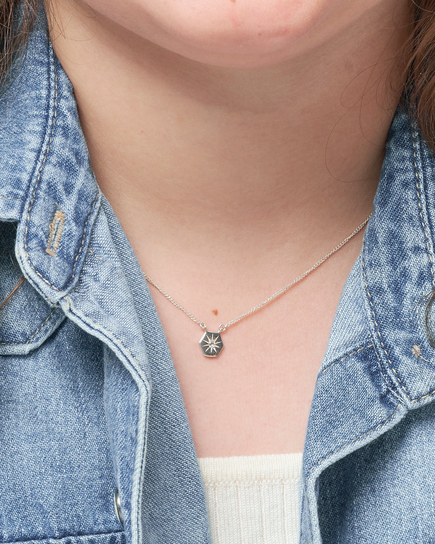 Lumi Necklace- 925 Sterling Silver - SOPHIE BLAKE NY