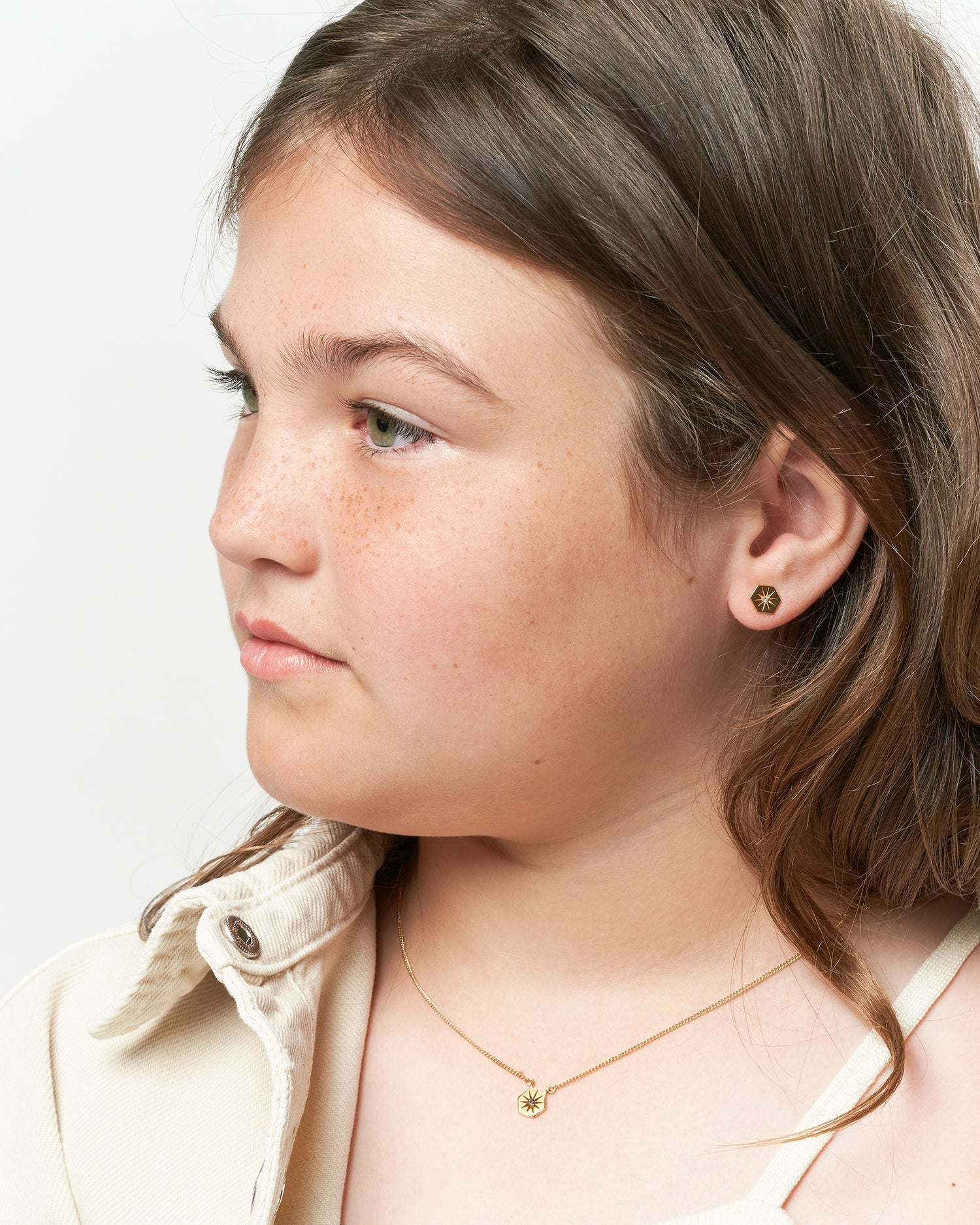 Lumi Necklace- 925 Sterling Silver/14k Gold Finish - SOPHIE BLAKE NY