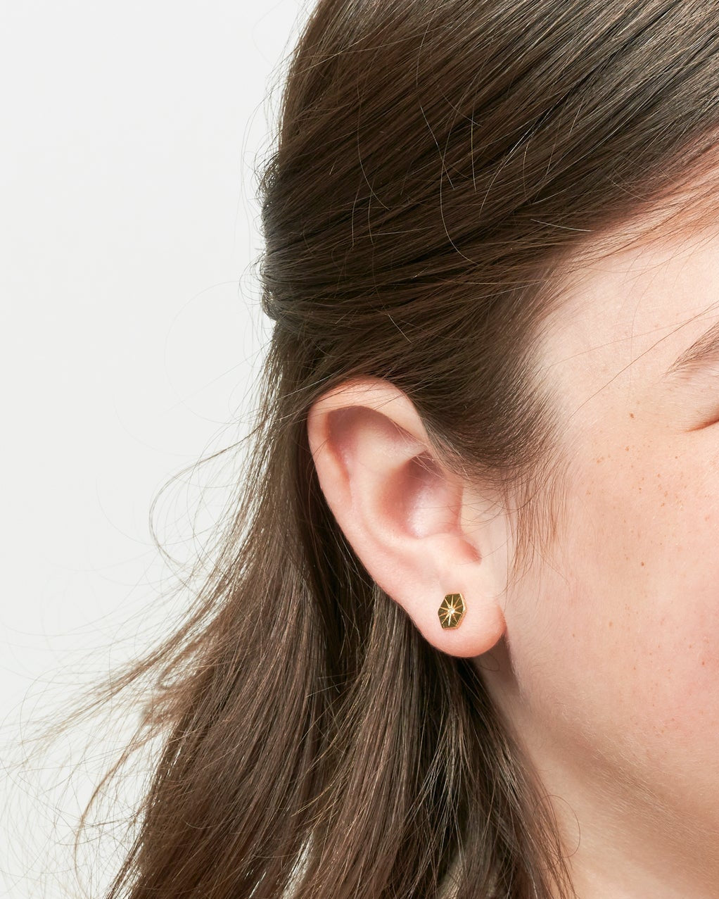 Lumi Stud Earrings - 925 Sterling Silver/14k Gold Finish - SOPHIE BLAKE NY