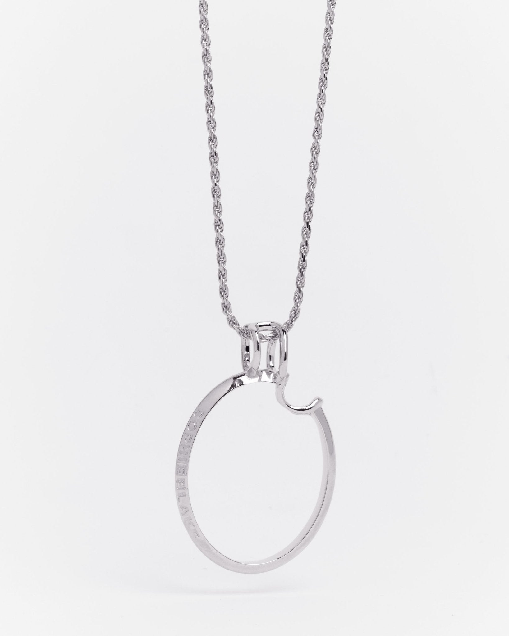 Rumor See Through Pendant - 925 Silver - SOPHIE BLAKE NY
