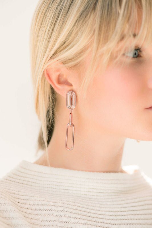 Valeria Earrings - 14K Rose Gold - SOPHIE BLAKE NY