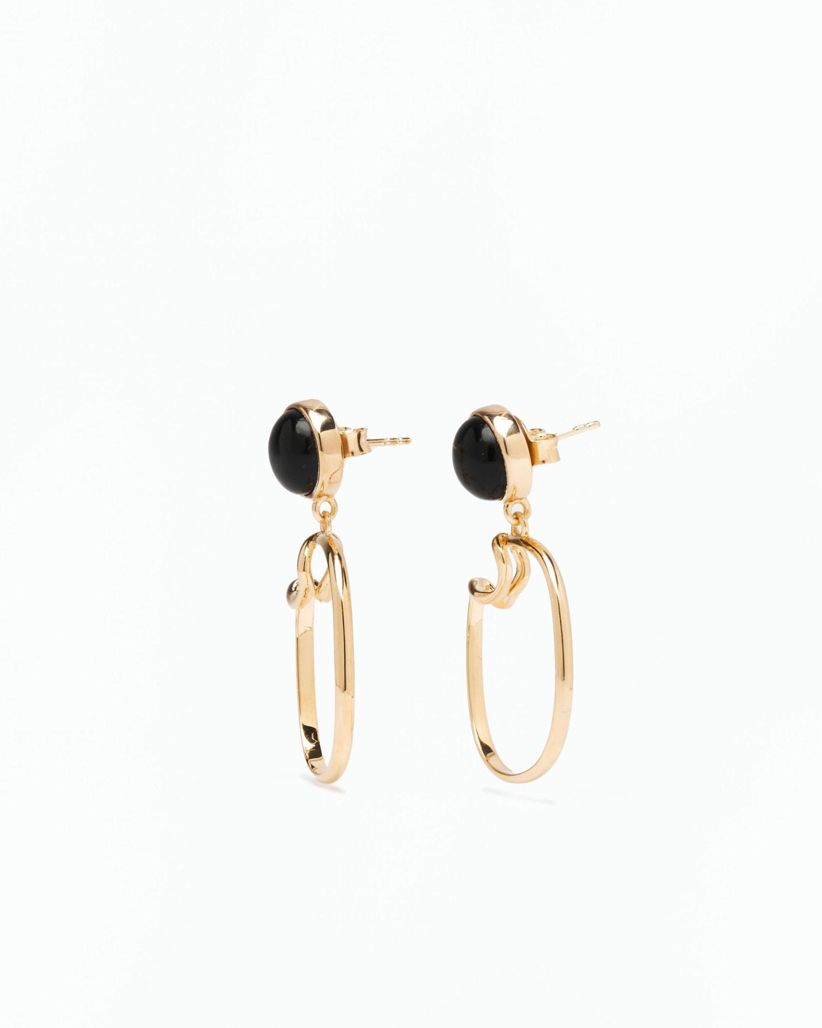 Rumor Earrings Onyx