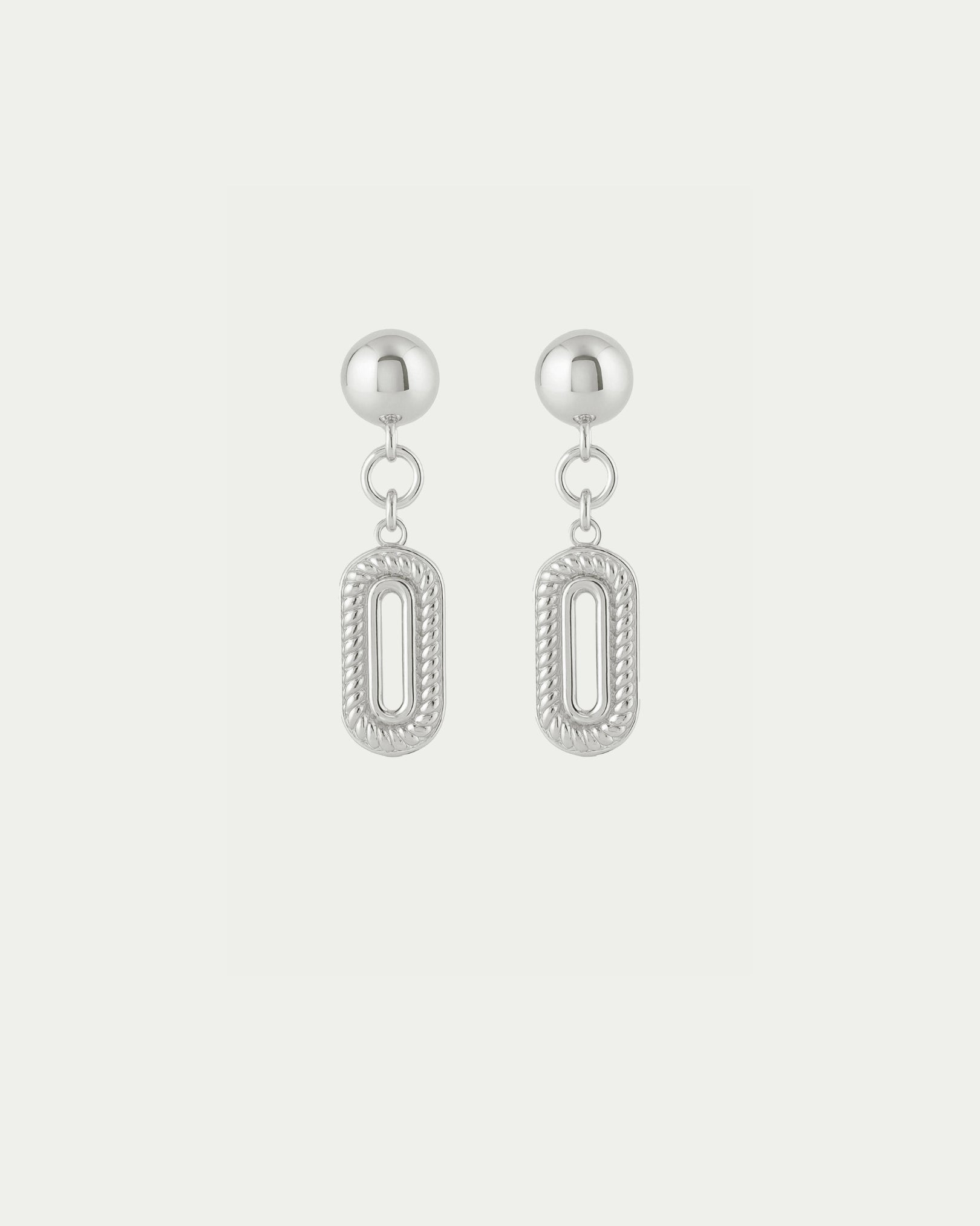 Greta Earrings Silver