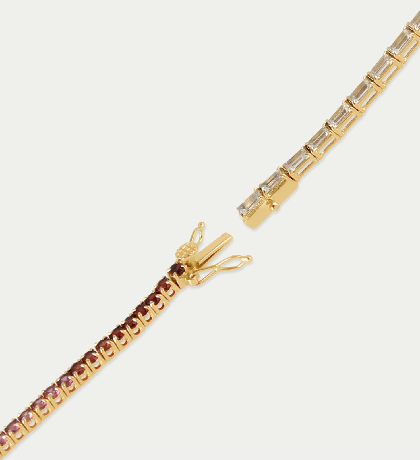 Jessica Tennis Bracelet - Tourmaline Ombre