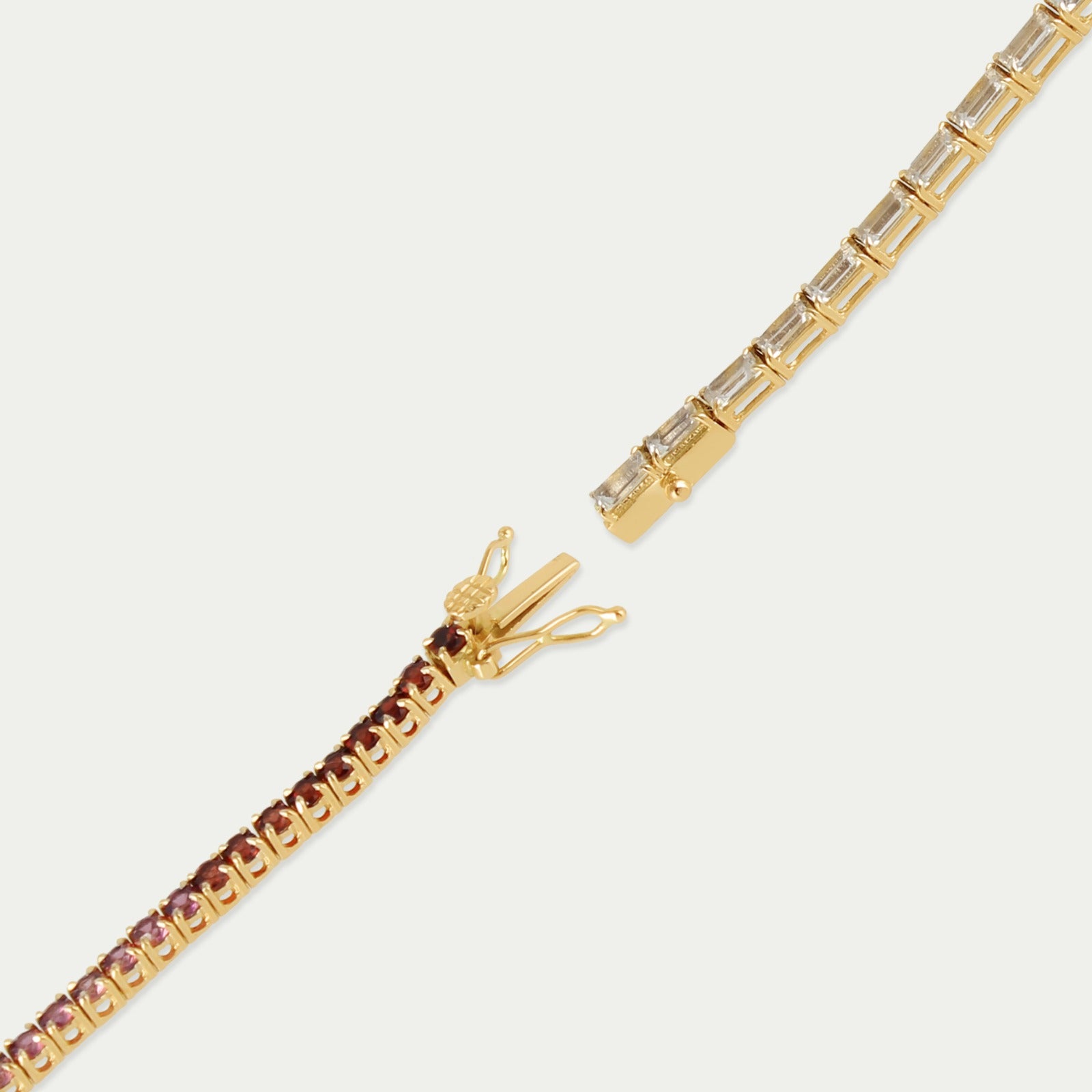 Jessica Tennis Bracelet - Tourmaline Ombre