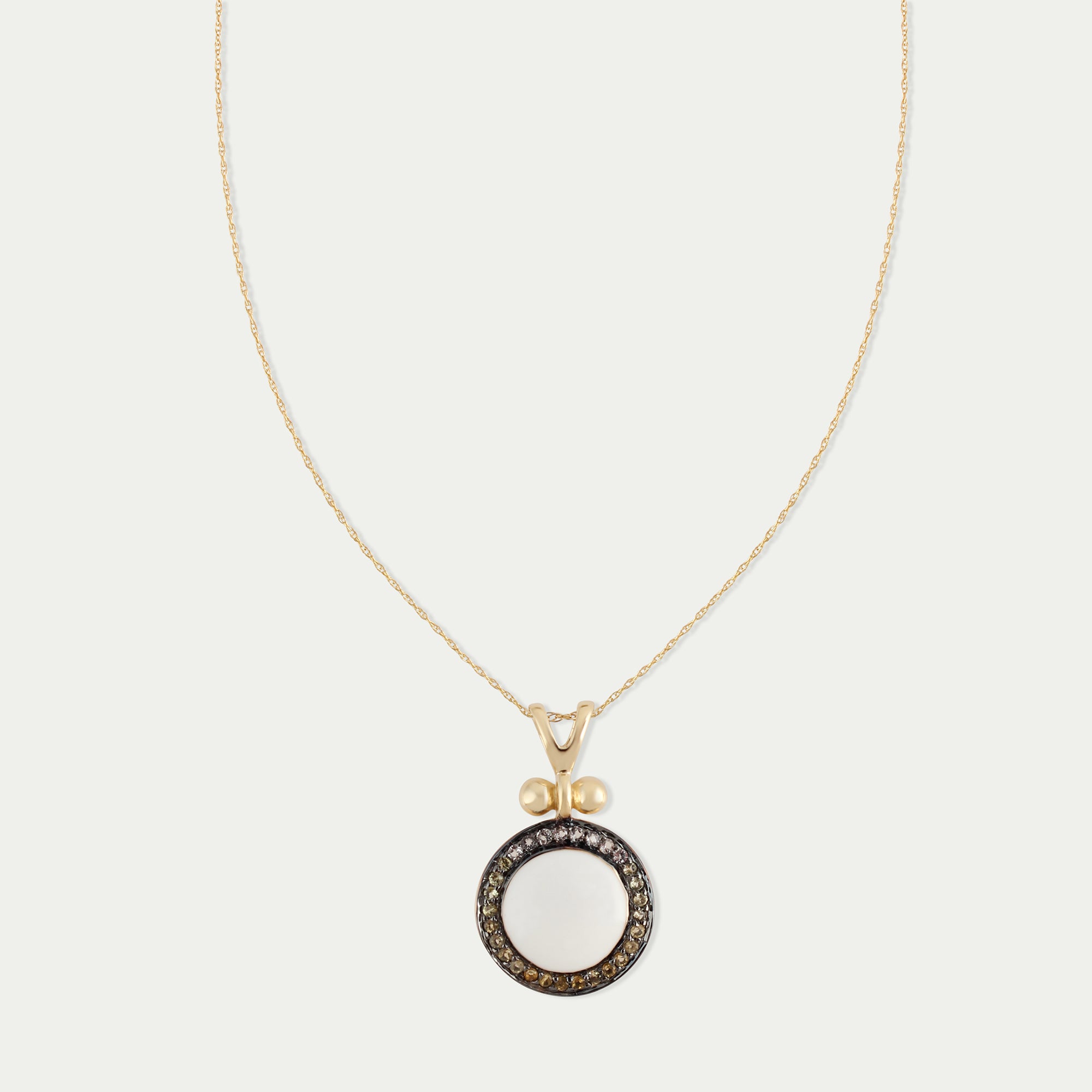 Katherine Necklace Yellow Topaz - 14k Yellow Gold