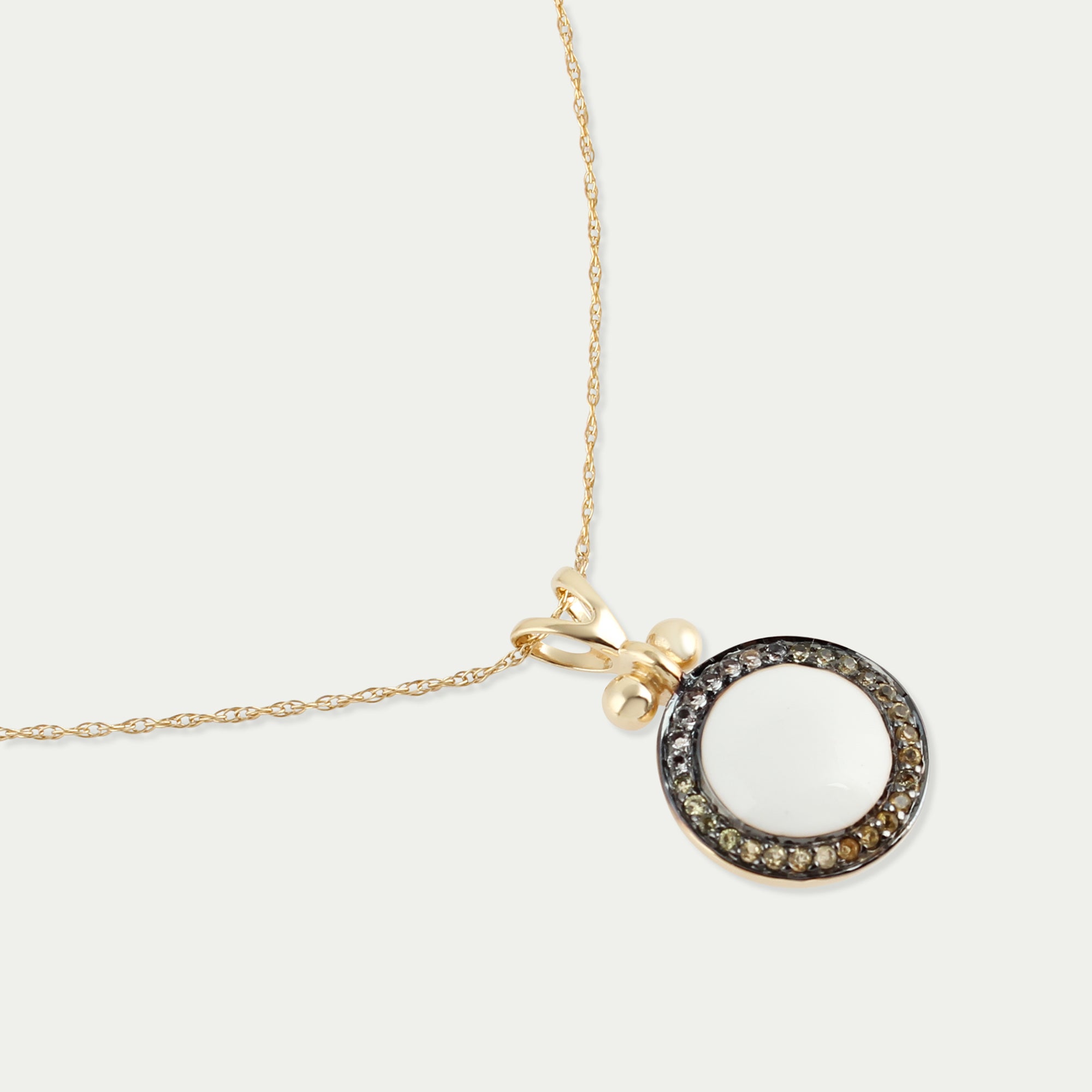 Katherine Necklace Yellow Topaz - 14k Yellow Gold