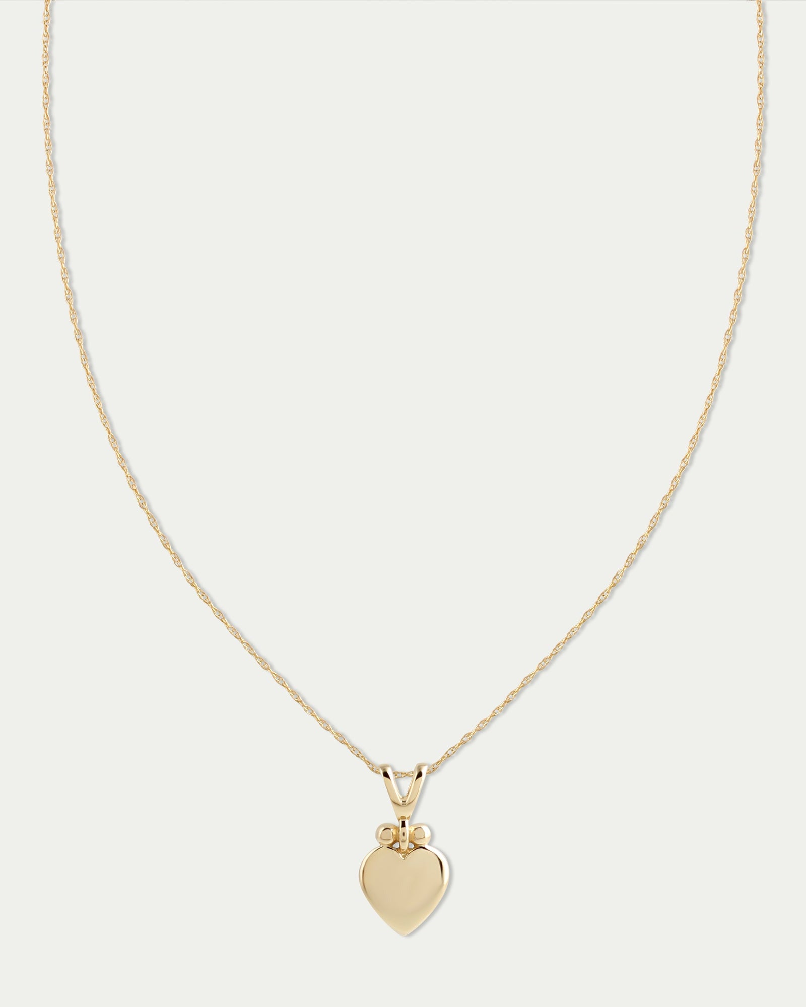 Damia Heart Pendant - 14k Finish