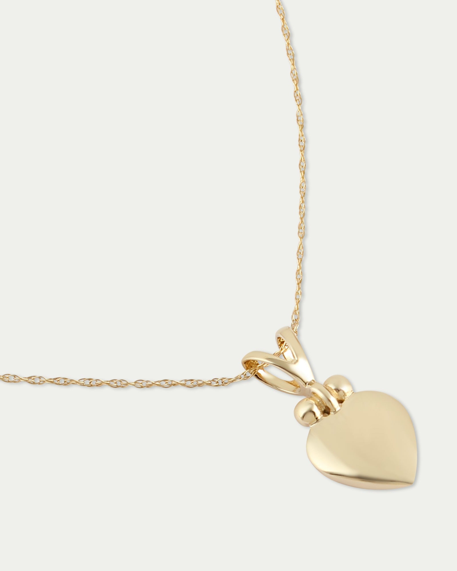 Damia Heart Pendant - 14k Finish