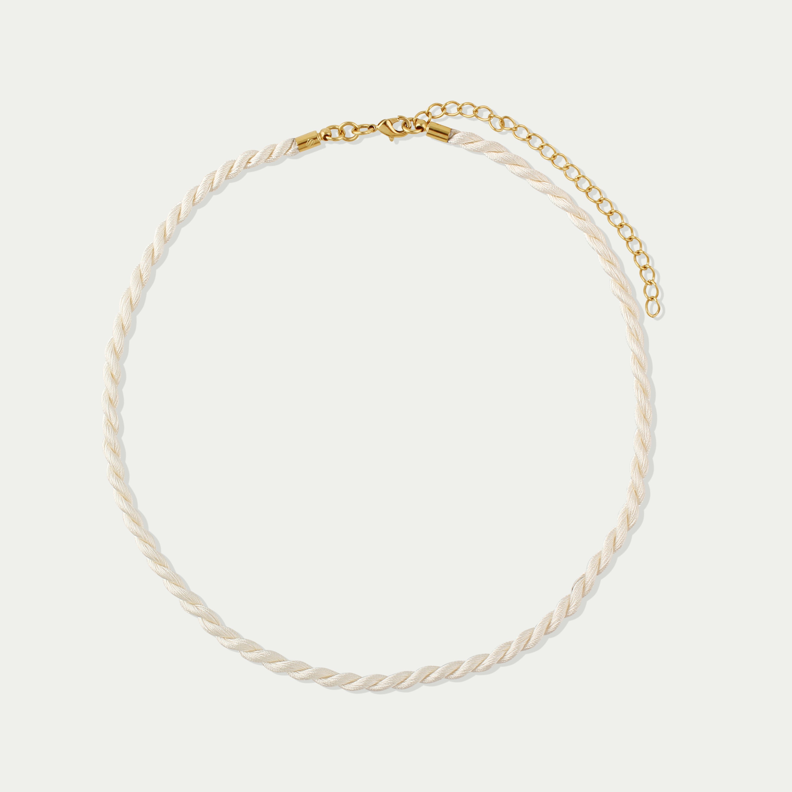 Silk Ivory Chord - 16-18 Long