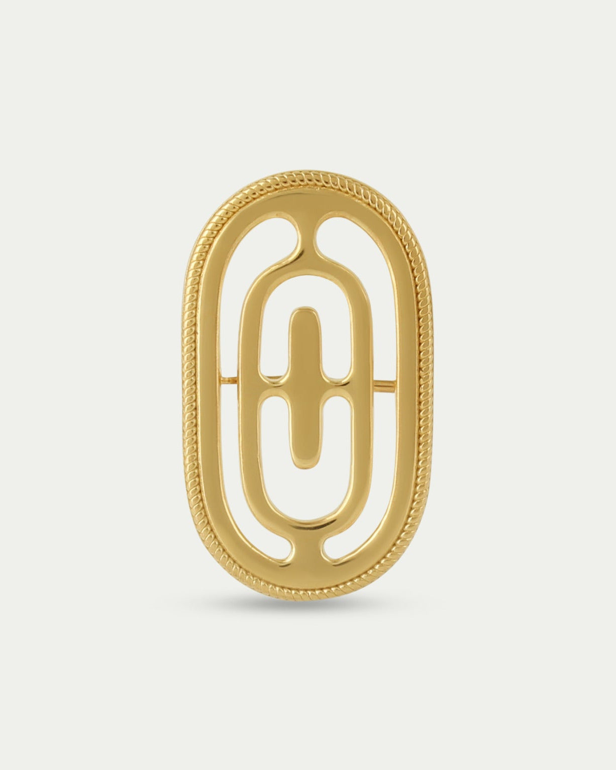 Large Eva Brooch/Pendant - Gold