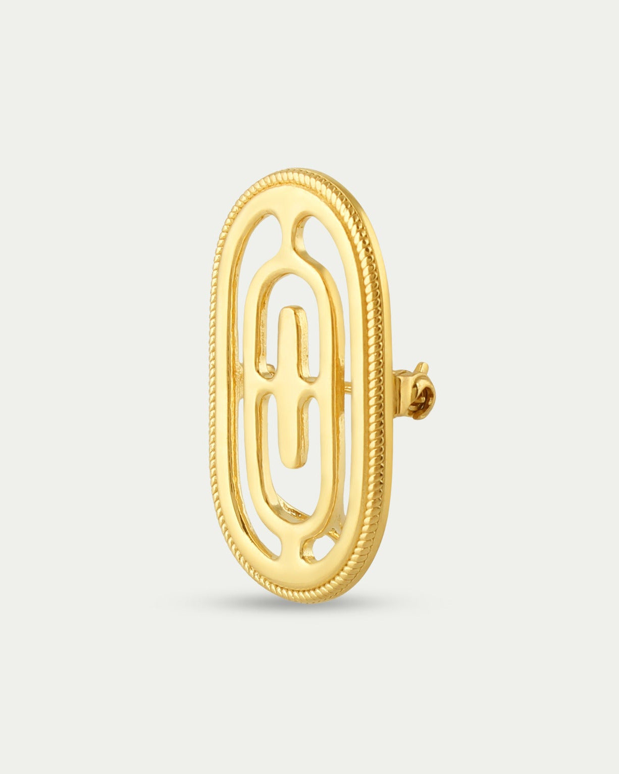 Large Eva Brooch/Pendant - Gold