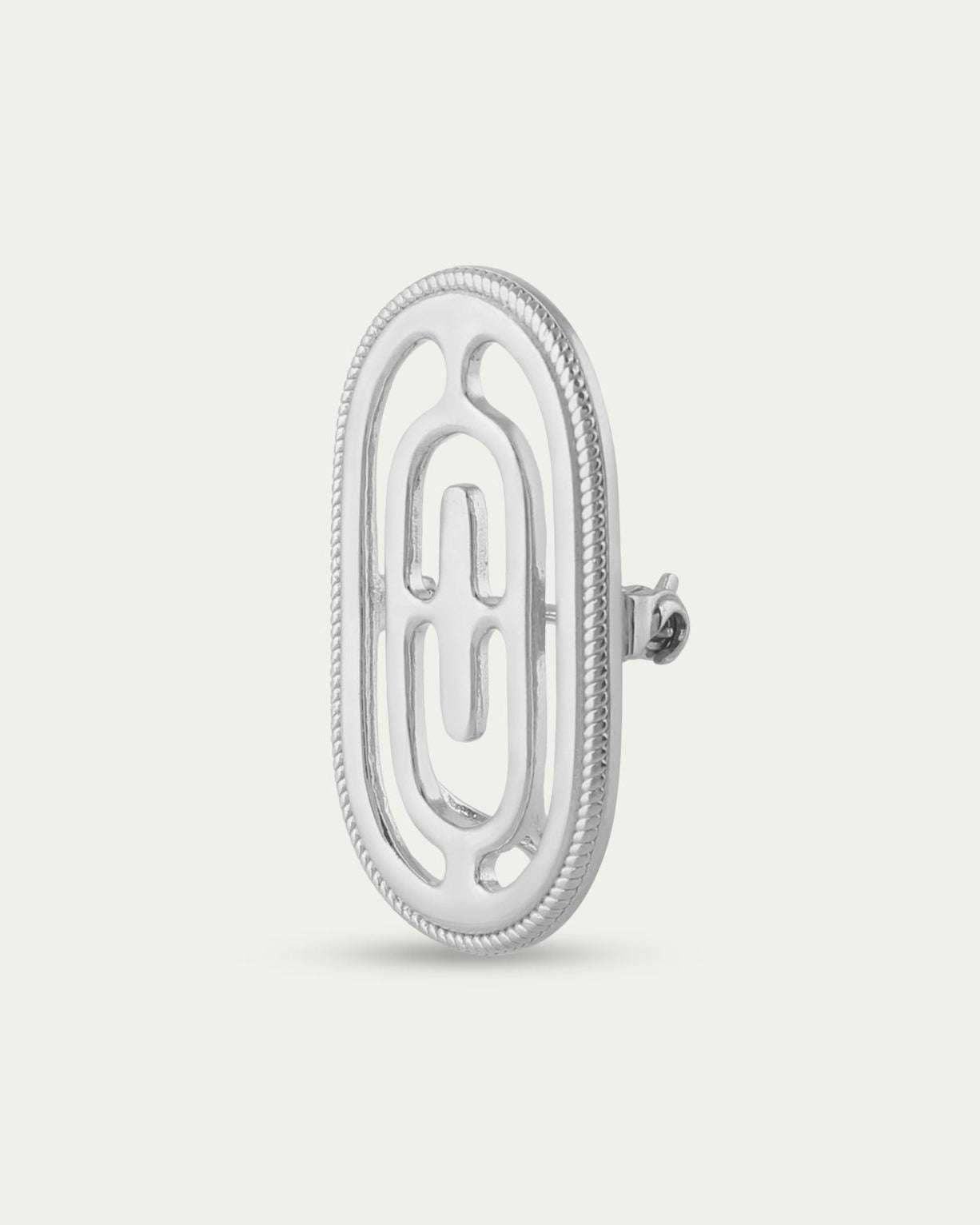 Large Eva Brooch/Pendant - Silver