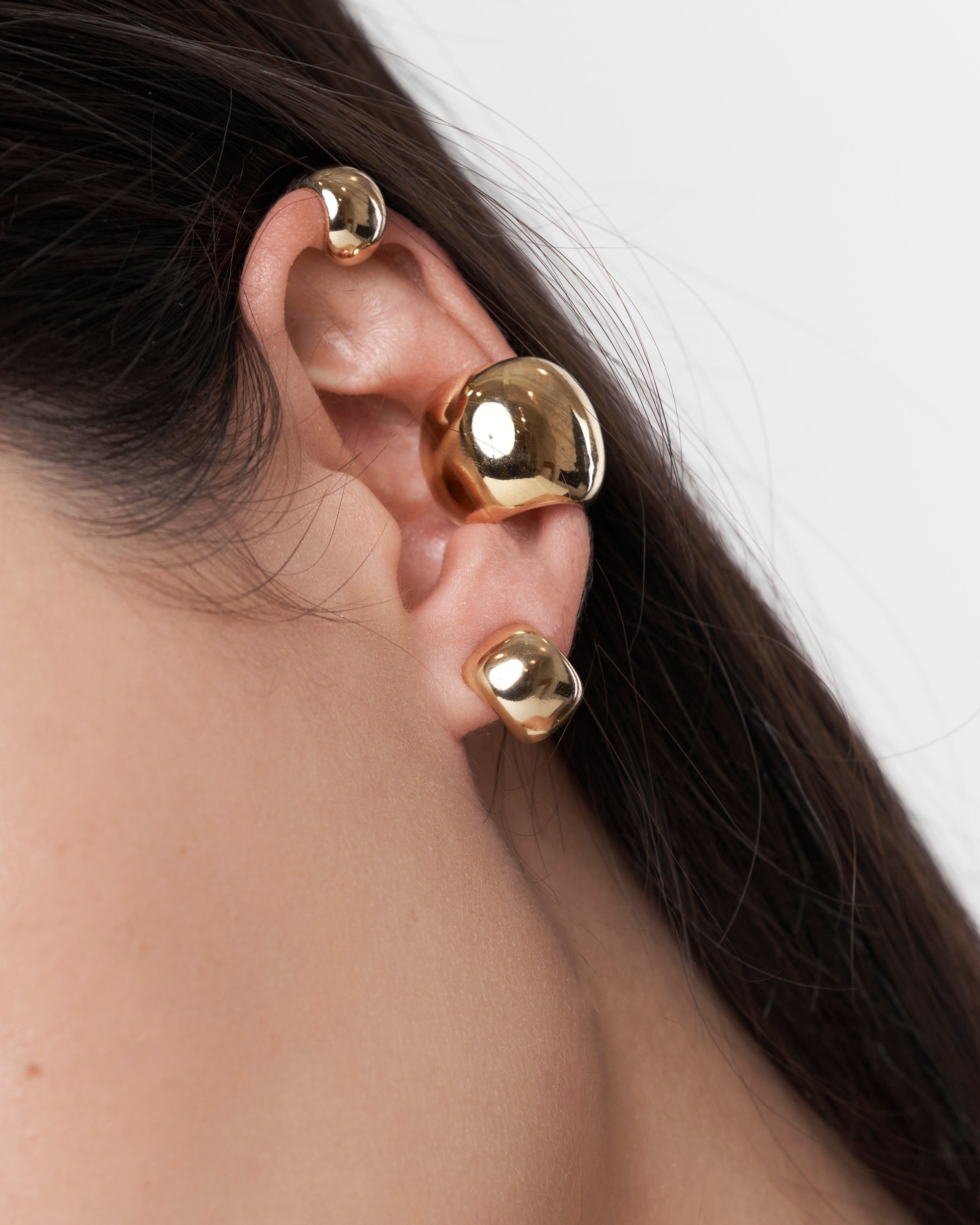 Leda Ear Cuff - Gold