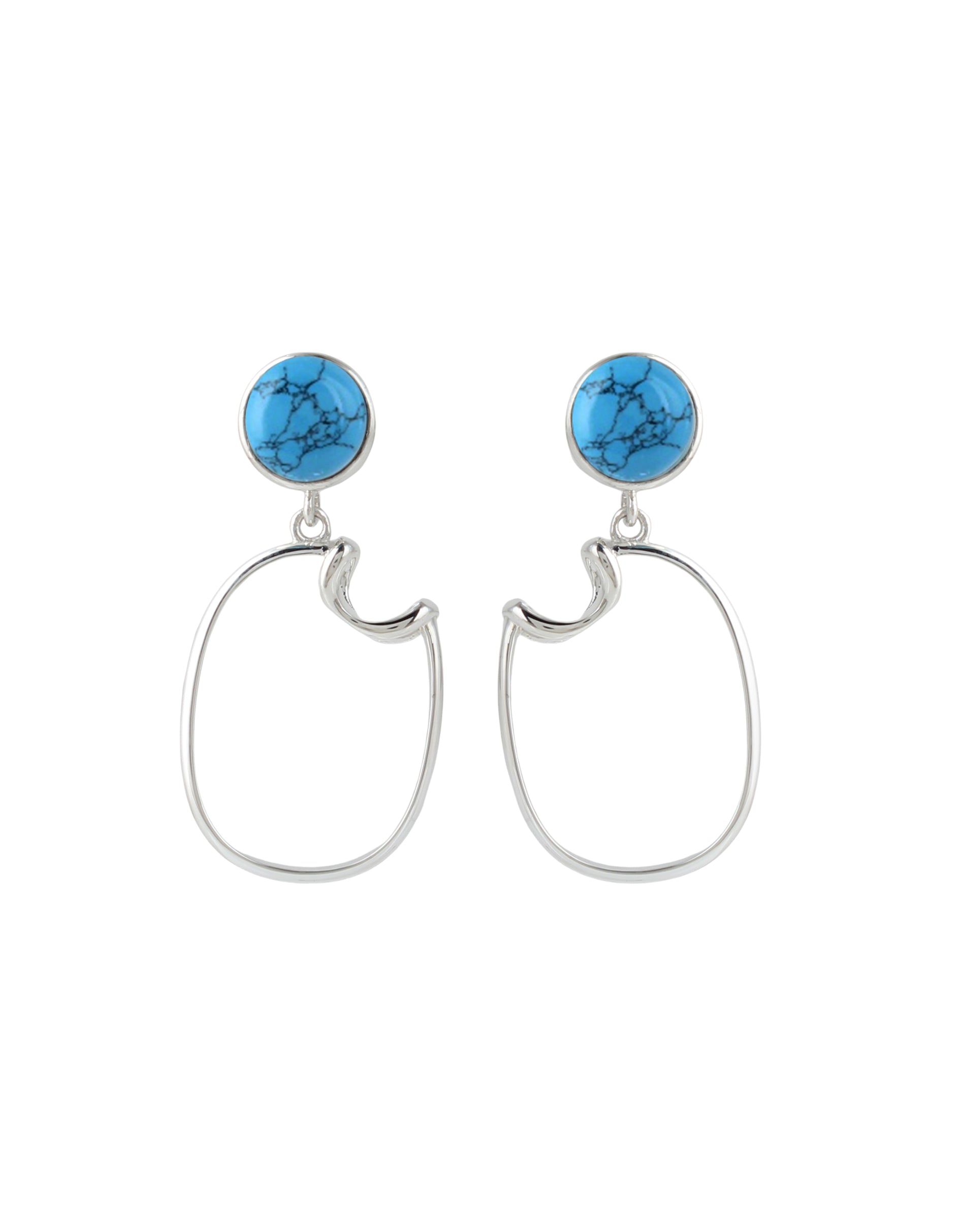 Rumor Earrings Turquoise