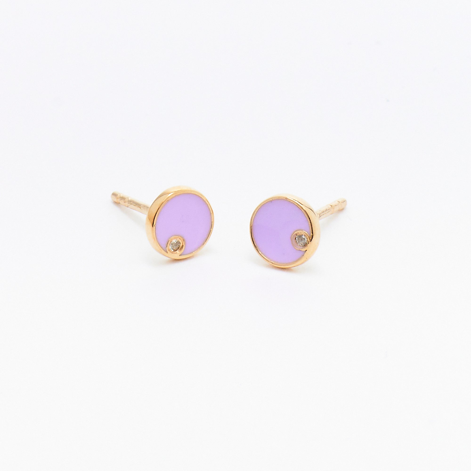 Celiine Earrings Lilac