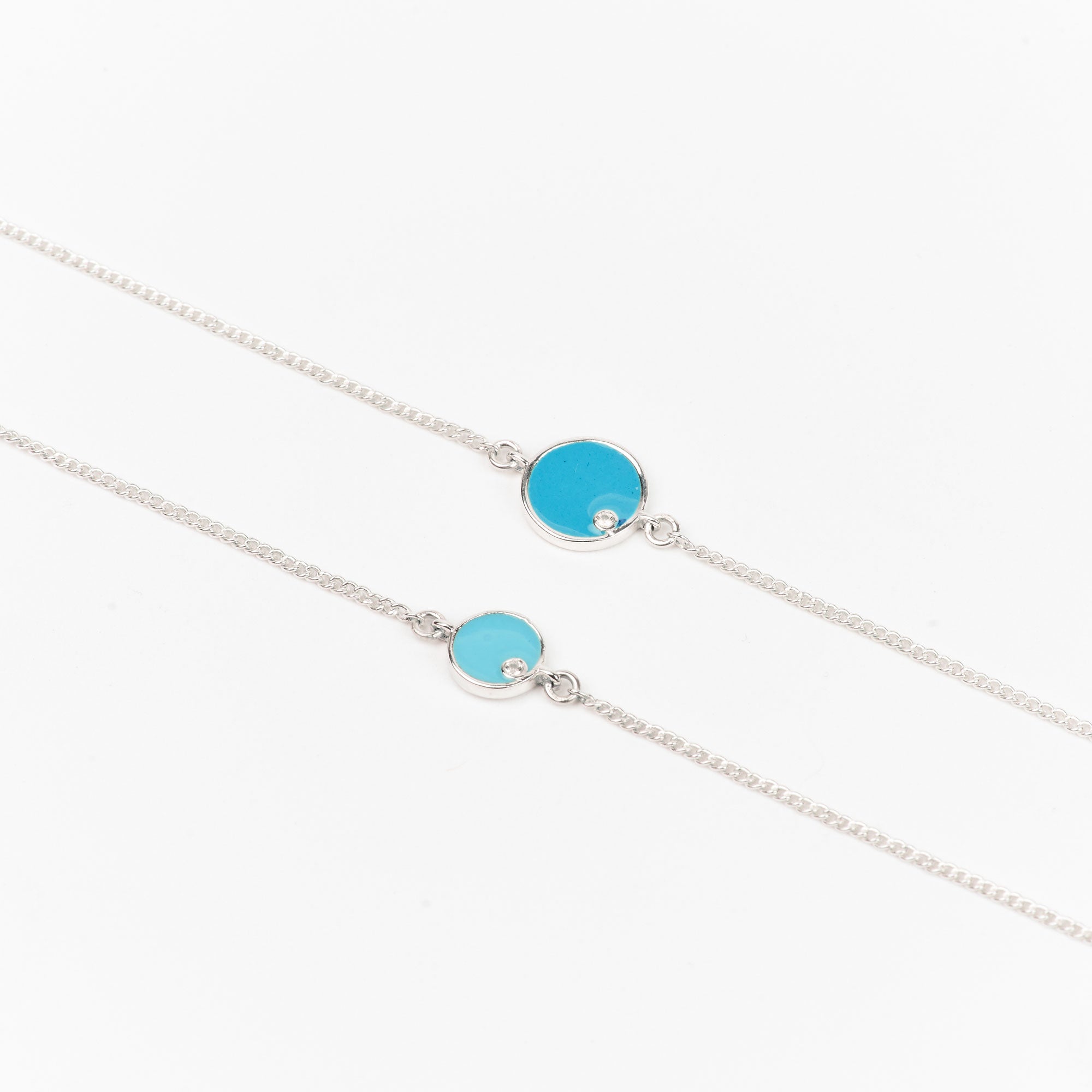 Celiine Bracelet Set Azure Blue